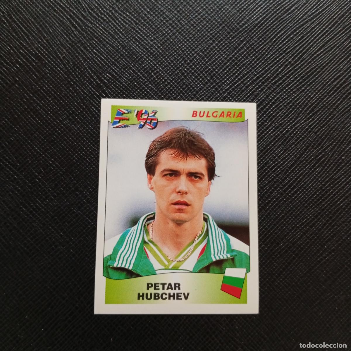 Cromos de F&uacute;tbol: 141 PETAR HUBCHEV BULGARIA PANINI 1996 EUROCOPA INGLATERRA EURO 96 - SIN PEGAR - A10 PG154
