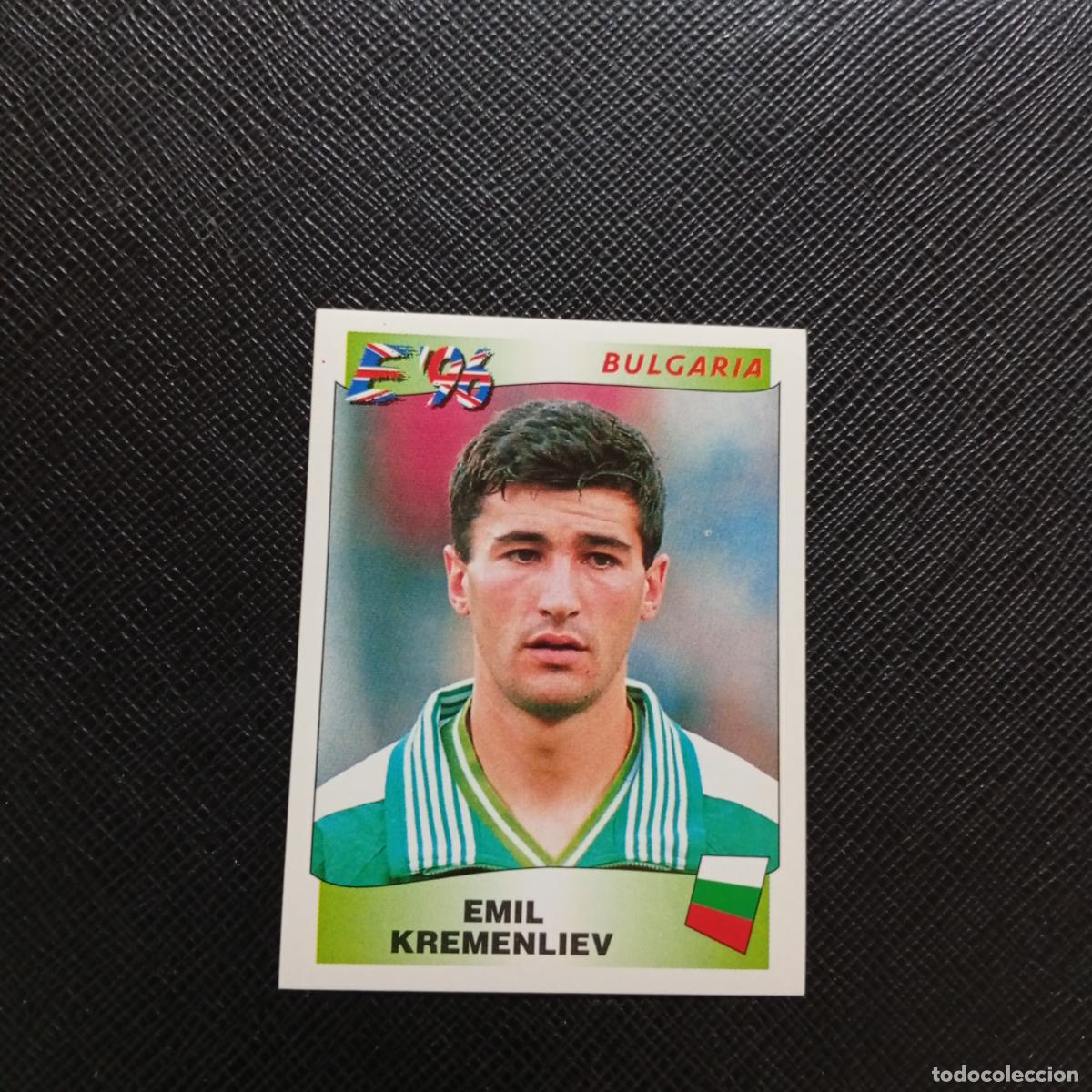 Cromos de F&uacute;tbol: 138 EMIL KREMENLIEV BULGARIA PANINI 1996 EUROCOPA INGLATERRA EURO 96 - SIN PEGAR - A10 PG163