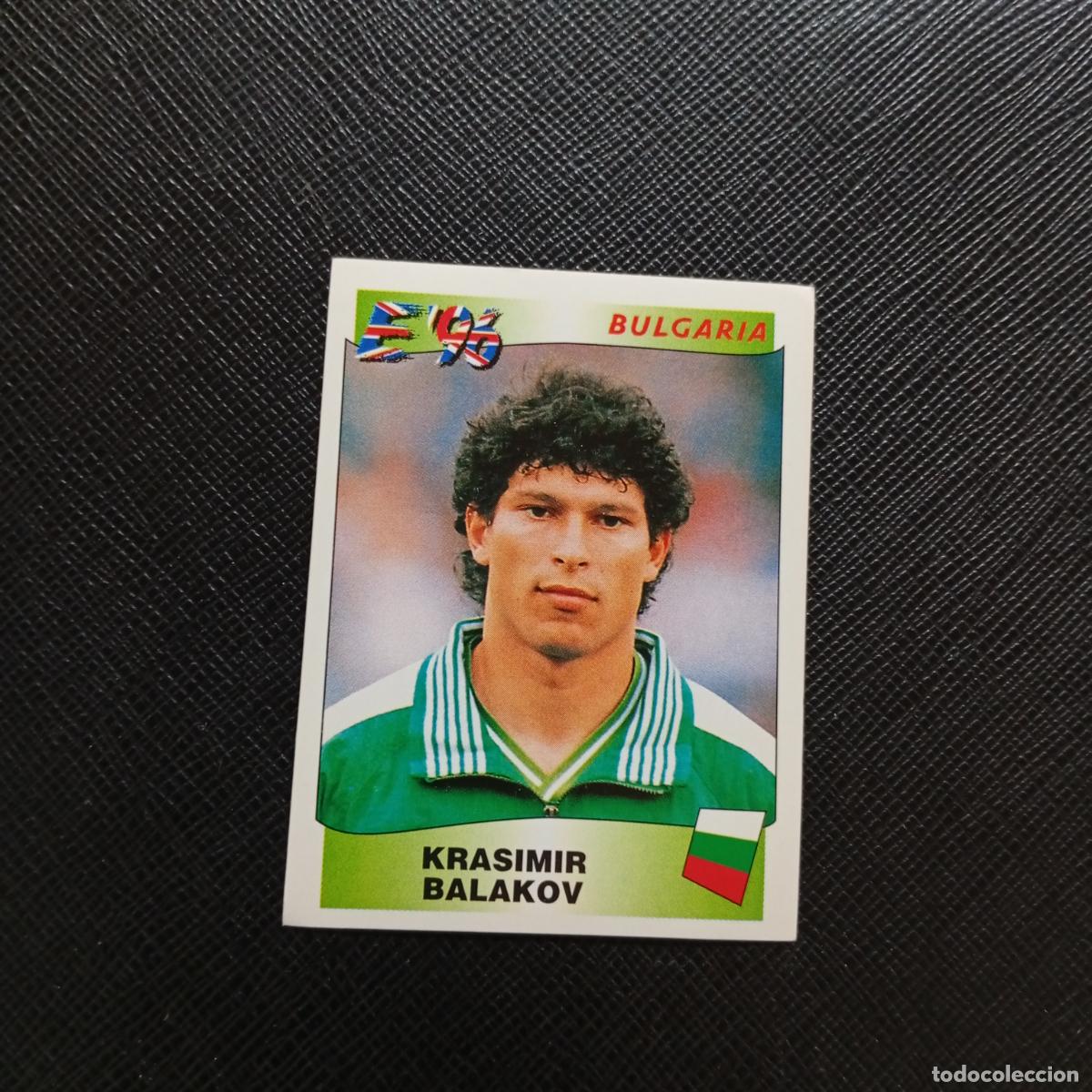 Cromos de F&uacute;tbol: 147 BALAKOV BULGARIA PANINI 1996 EUROCOPA INGLATERRA EURO 96 - SIN PEGAR - A10 PG172