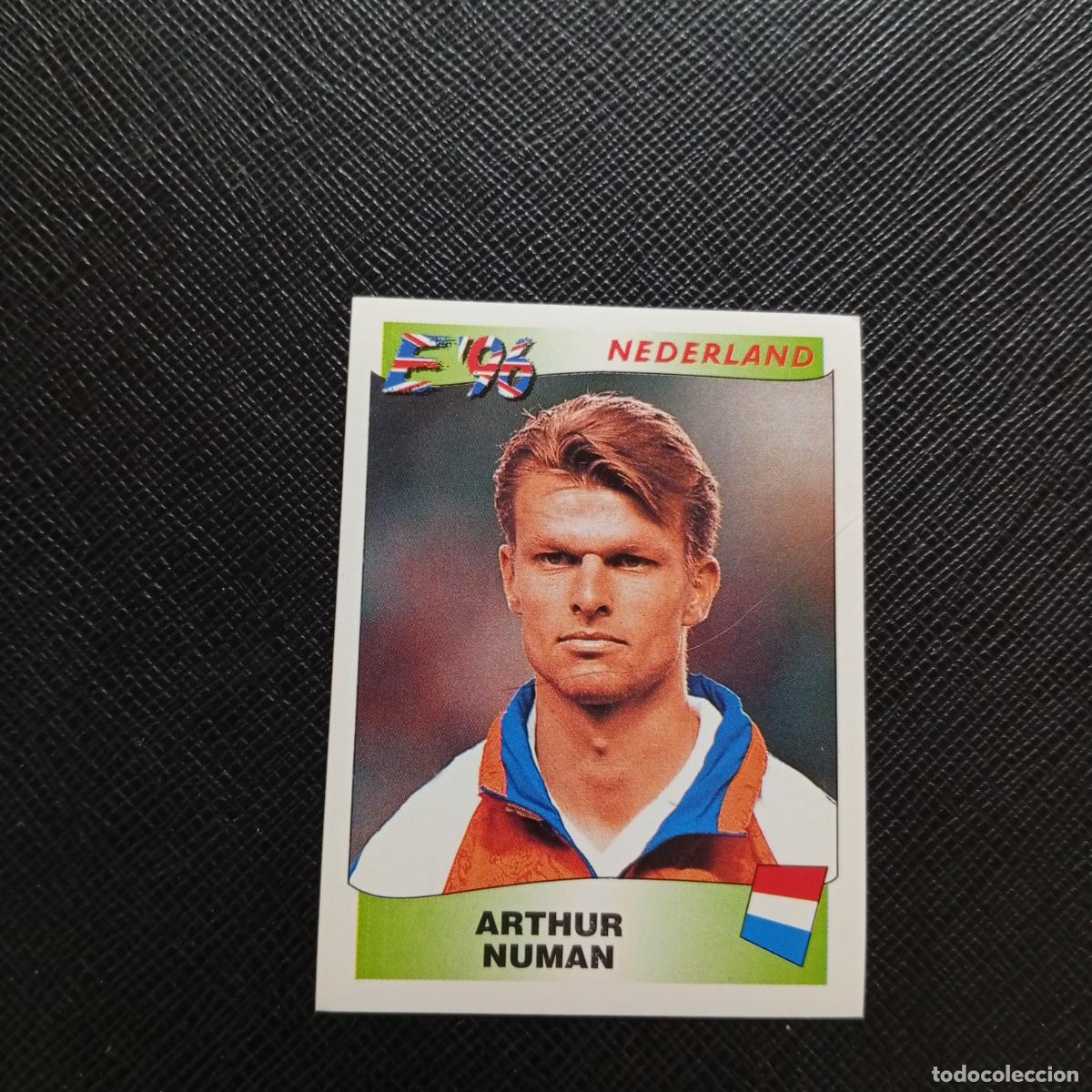 Cromos de Futebol: 83 ARTHUR NUMAN HOLANDA PANINI 1996 EUROCOPA INGLATERRA EURO 96 - SIN PEGAR - A10 PG190