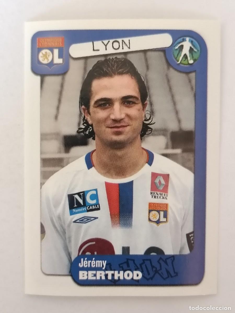 Football Stickers: #168 BERTHOD (OLYMPIQUE LYON) LIGUE 1 FOOT 2005 PANINI