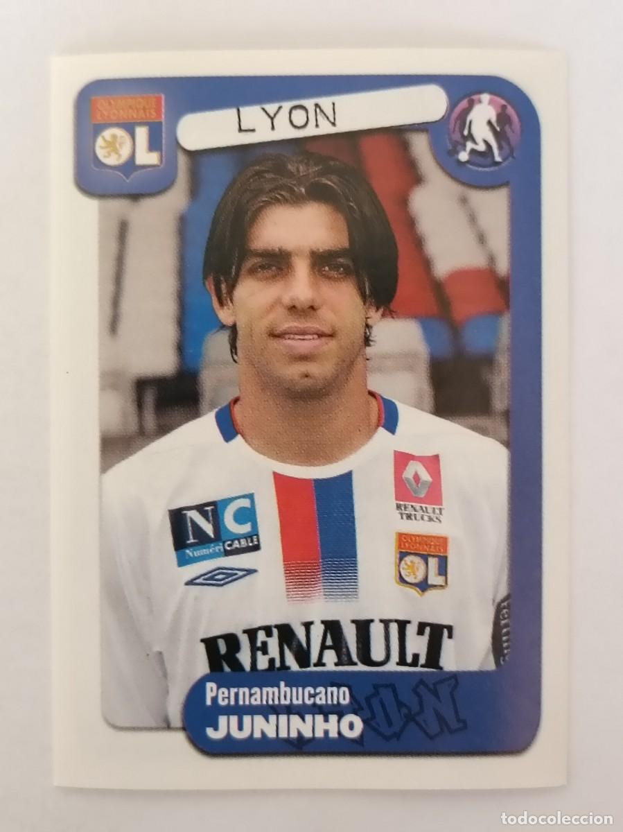 Cromos de Futebol: #173 JUNINHO (OLYMPIQUE LYON) LIGUE 1 FOOT 2005 PANINI