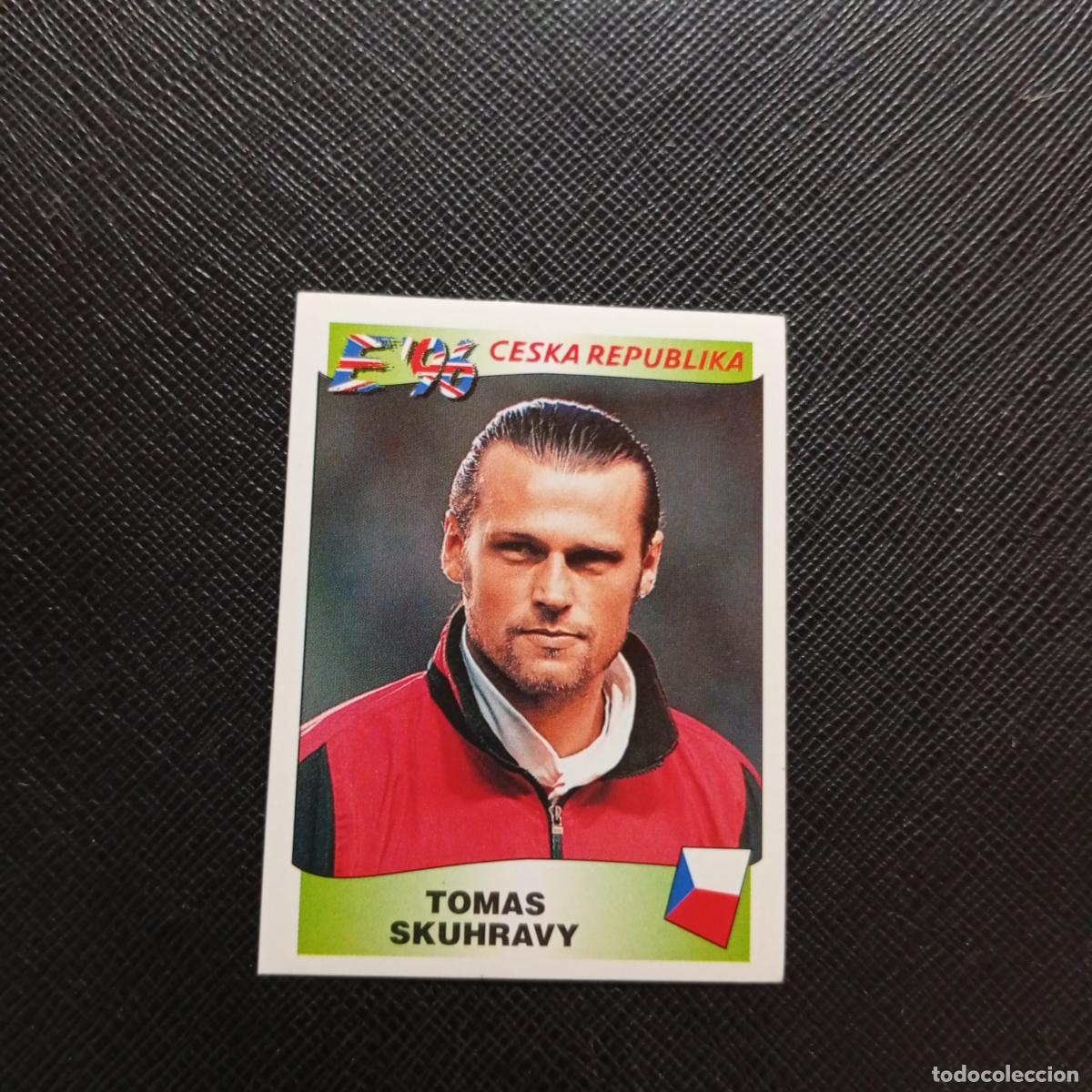 Cromos de F&uacute;tbol: 231 TOMAS SKUHRAVY CHECA PANINI 1996 EUROCOPA INGLATERRA EURO 96 - SIN PEGAR - A10 PG244