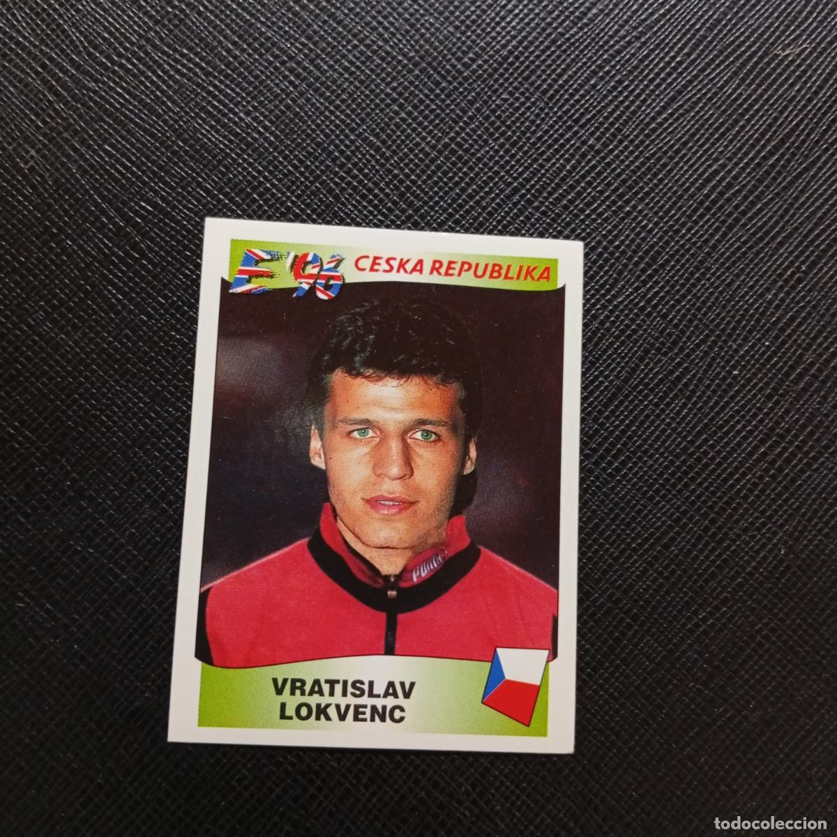Cromos de F&uacute;tbol: 232 VRATISLAV LOKVENC R CHECA PANINI 1996 EUROCOPA INGLATERRA EURO 96 - SIN PEGAR - A10 PG244