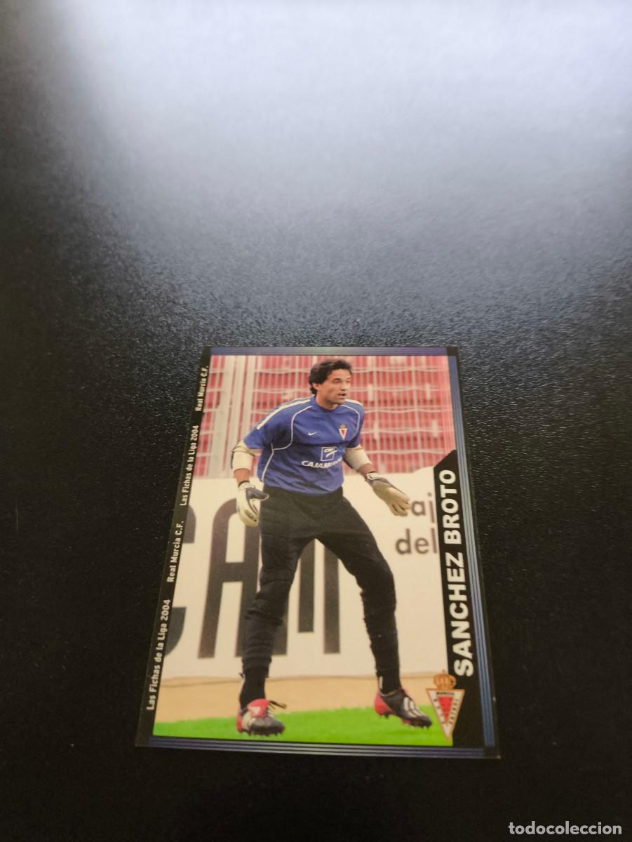 Cromos de F&uacute;tbol: 464 Sanchez Broto REAL MURCIA MUNDICROMO LIGA 2003 2004 03 04 NO PANINI ESTE CROMO CARD