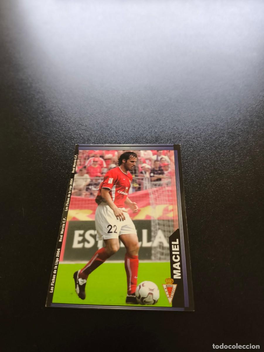 Cromos de F&uacute;tbol: 465 Maciel REAL MURCIA MUNDICROMO LIGA 2003 2004 03 04 NO PANINI ESTE CROMO CARD