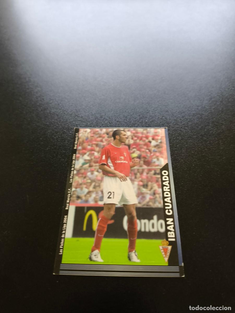 Cromos de F&uacute;tbol: 468 Iban Cuadrado REAL MURCIA MUNDICROMO LIGA 2003 2004 03 04 NO PANINI ESTE CROMO CARD