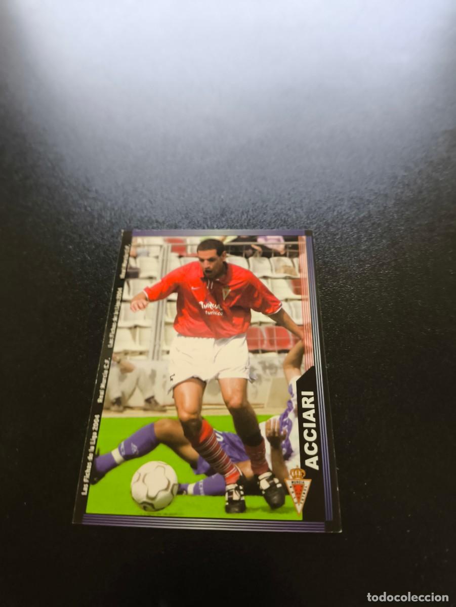Cartes &agrave; collectionner de Football: 474 Acciari REAL MURCIA MUNDICROMO LIGA 2003 2004 03 04 NO PANINI ESTE CROMO CARD