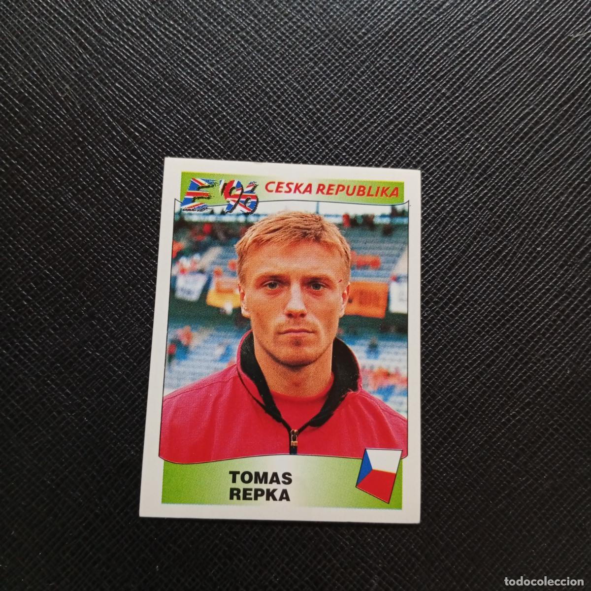 Cartes &agrave; collectionner de Football: 220 TOMAS REPKA R CHECA PANINI 1996 EUROCOPA INGLATERRA EURO 96 - SIN PEGAR - A10 PG262
