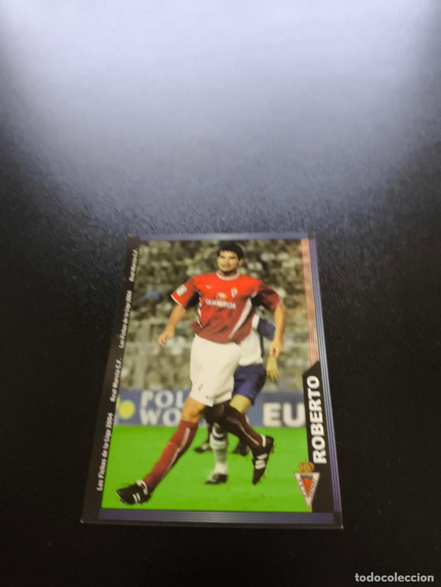 Cartes &agrave; collectionner de Football: 477 roberto REAL MURCIA MUNDICROMO LIGA 2003 2004 03 04 NO PANINI ESTE CROMO CARD