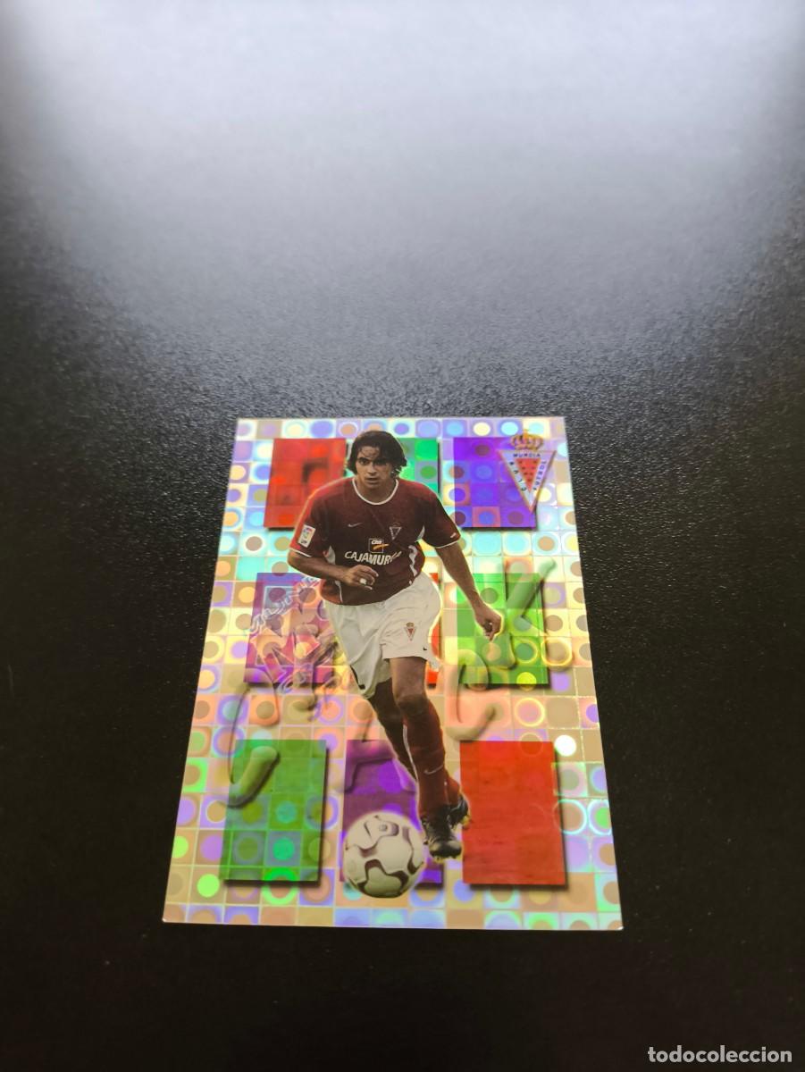 Cromos de F&uacute;tbol: 485 MICHEL CRACK REAL MURCIA MUNDICROMO LIGA 2003 2004 03 04 NO PANINI ESTE CROMO CARD