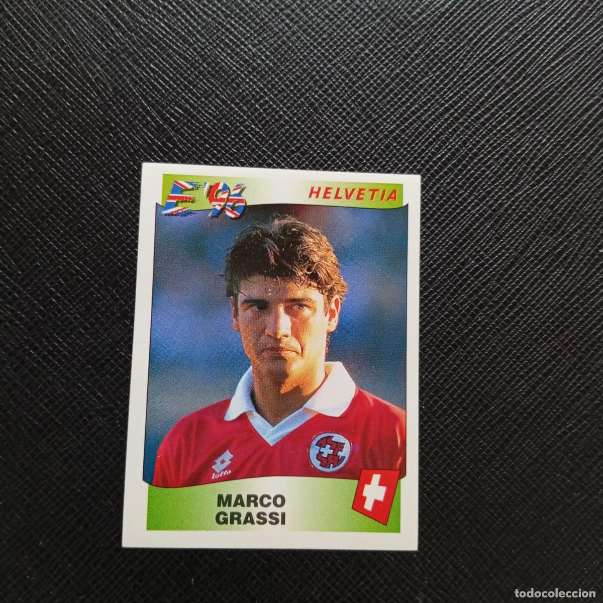 Cromos de F&uacute;tbol: 71 MARCO GRASSI SUIZA PANINI 1996 EUROCOPA INGLATERRA EURO 96 - SIN PEGAR - A10 PG298