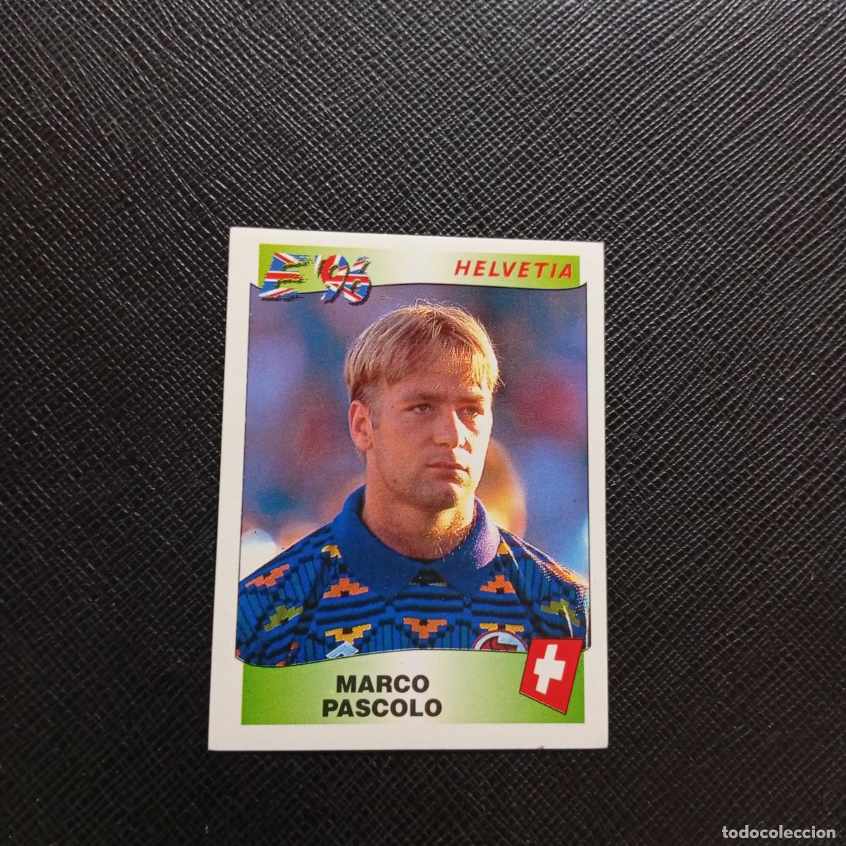 Cromos de F&uacute;tbol: 57 MARCO PASCOLO SUIZA PANINI 1996 EUROCOPA INGLATERRA EURO 96 - SIN PEGAR - A10 PG334