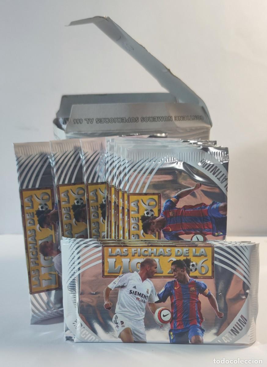 Cromos de Futebol: Caja Mundicromo 2007 edici&oacute;n Platinum con 25 sobres nuevos