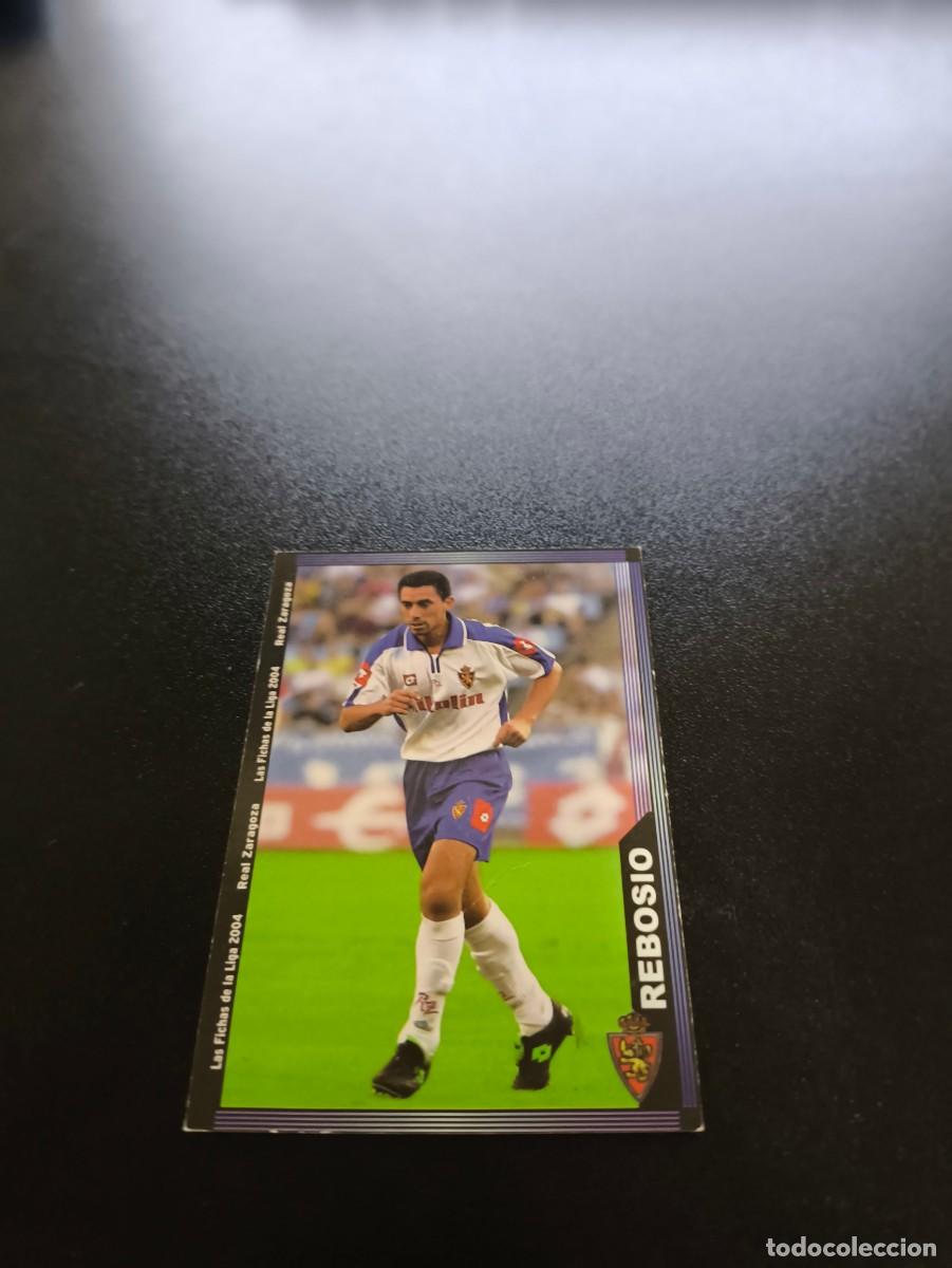 Cartes &agrave; collectionner de Football: 492 Rebosio REAL ZARAGOZA MUNDICROMO LIGA 2003 2004 03 04 NO PANINI ESTE CROMO CARD