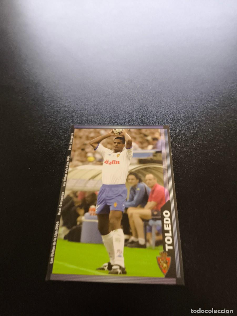 Football Stickers: 493 Toledo REAL ZARAGOZA MUNDICROMO LIGA 2003 2004 03 04 NO PANINI ESTE CROMO CARD