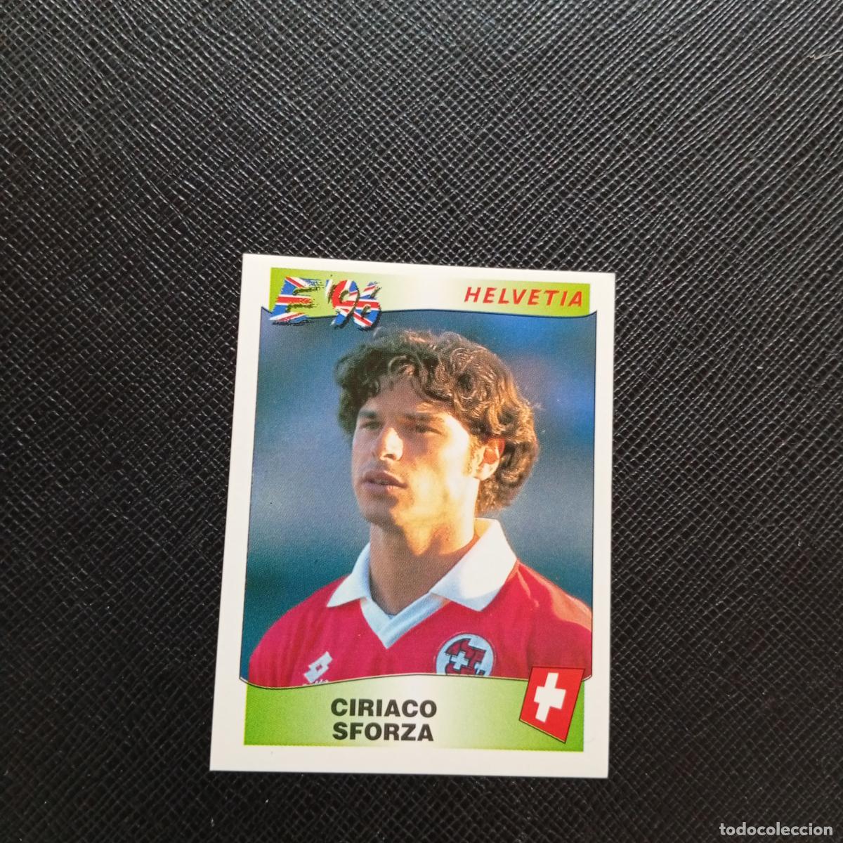 Football Stickers: 66 CIRIACO SFORZA SUIZA PANINI 1996 EUROCOPA INGLATERRA EURO 96 - SIN PEGAR - A10 PG370