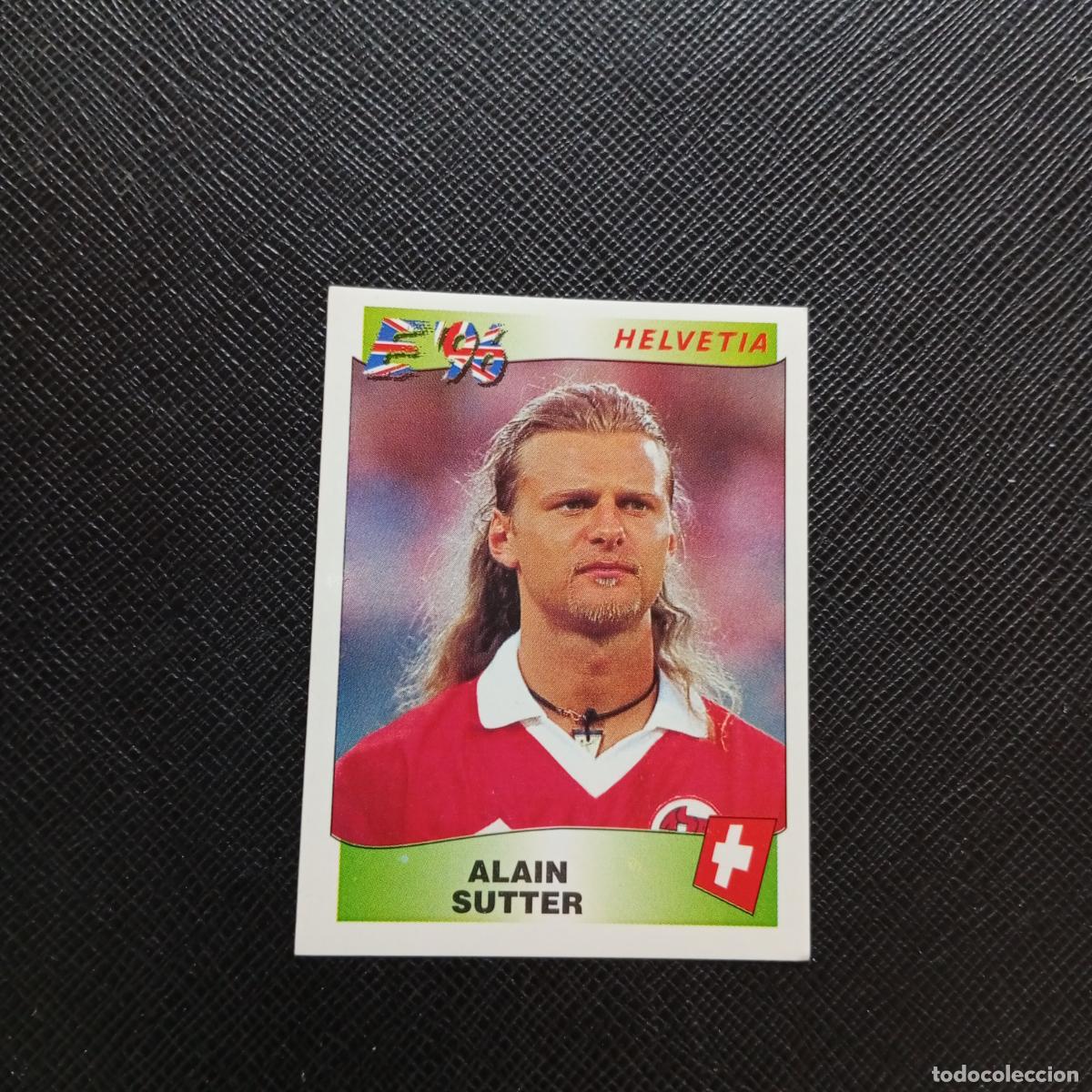Cromos de Futebol: 67 ALAIN SUTTER SUIZA PANINI 1996 EUROCOPA INGLATERRA EURO 96 - SIN PEGAR - A10 PG370