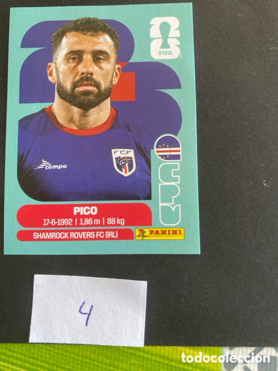 Cartes &agrave; collectionner de Football: Cromo Cabo Verde Mundial 2026 N* 4 nuevo
