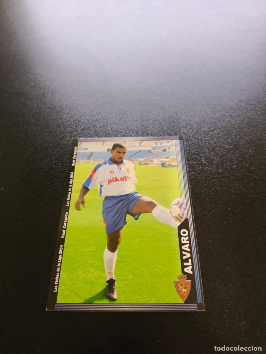 Cromos de Futebol: 498 Alvaro REAL ZARAGOZA MUNDICROMO LIGA 2003 2004 03 04 NO PANINI ESTE CROMO CARD