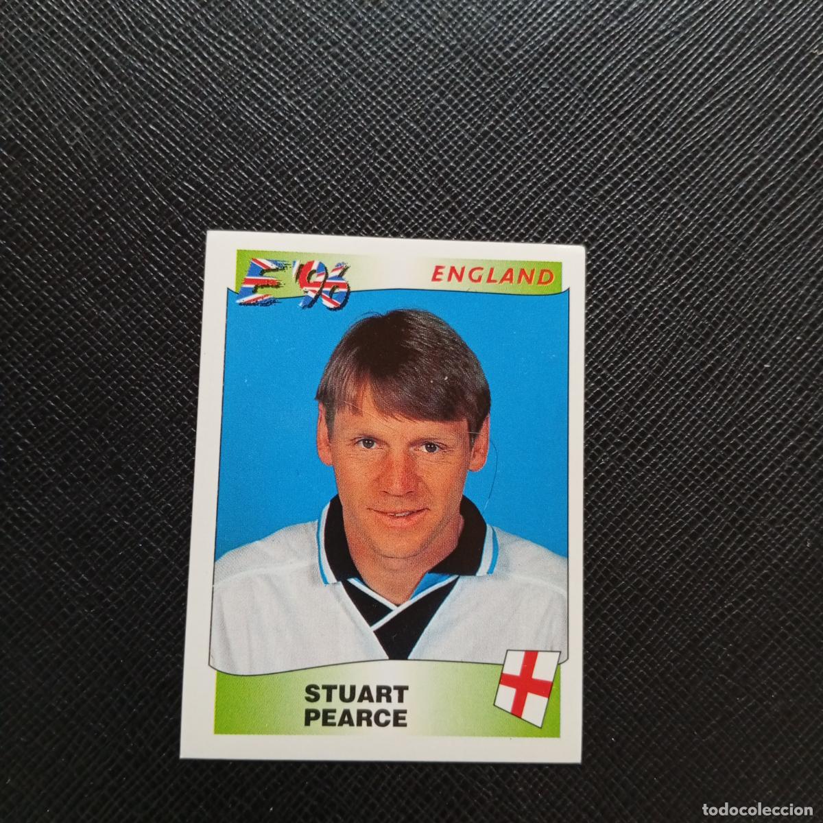 Cromos de F&uacute;tbol: 41 STUART PEARCE INGLATERRA PANINI 1996 EUROCOPA INGLATERRA EURO 96 - SIN PEGAR - A10 PG388