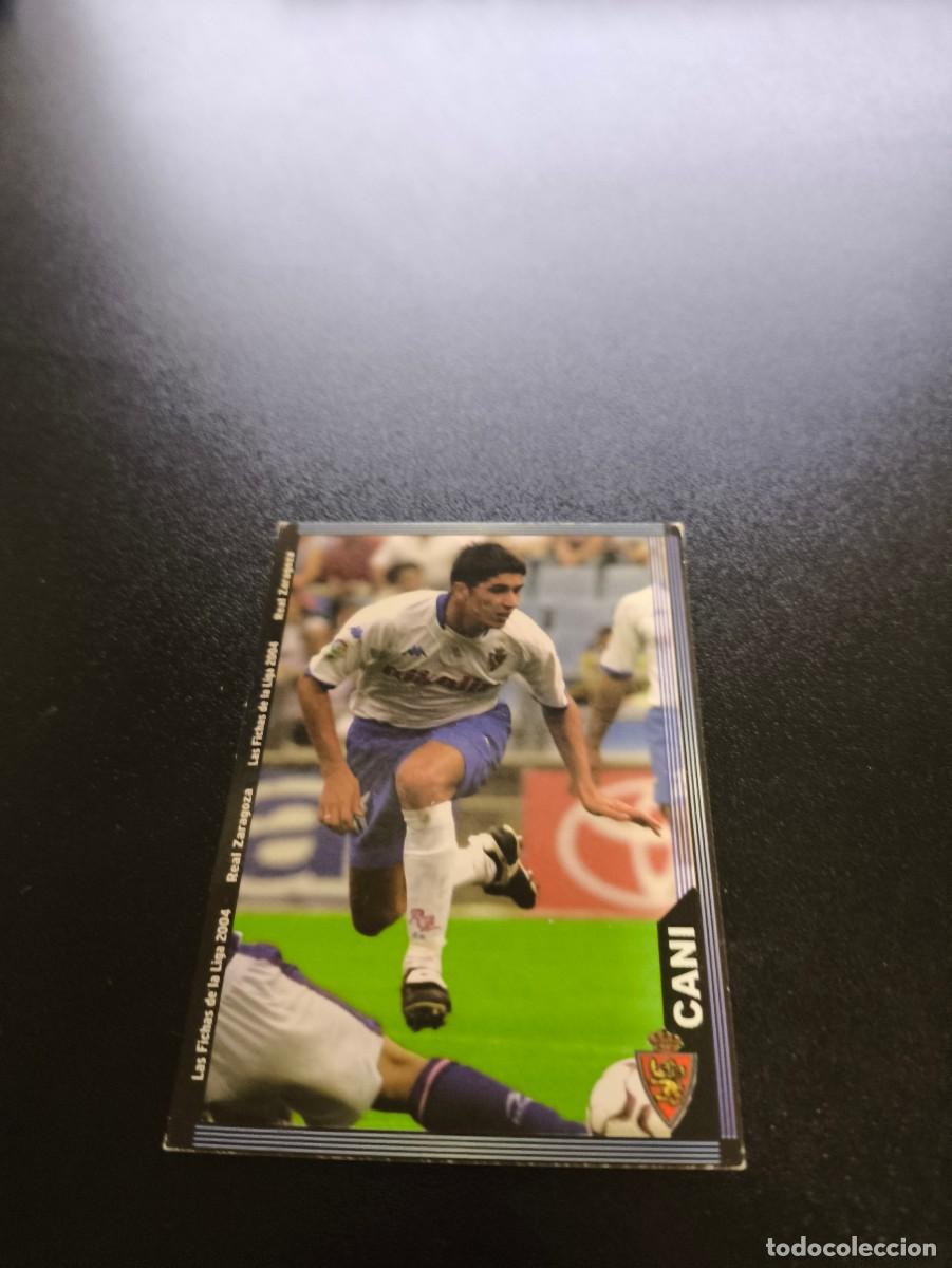 Cromos de F&uacute;tbol: 506 Cani REAL ZARAGOZA MUNDICROMO LIGA 2003 2004 03 04 NO PANINI ESTE CROMO CARD