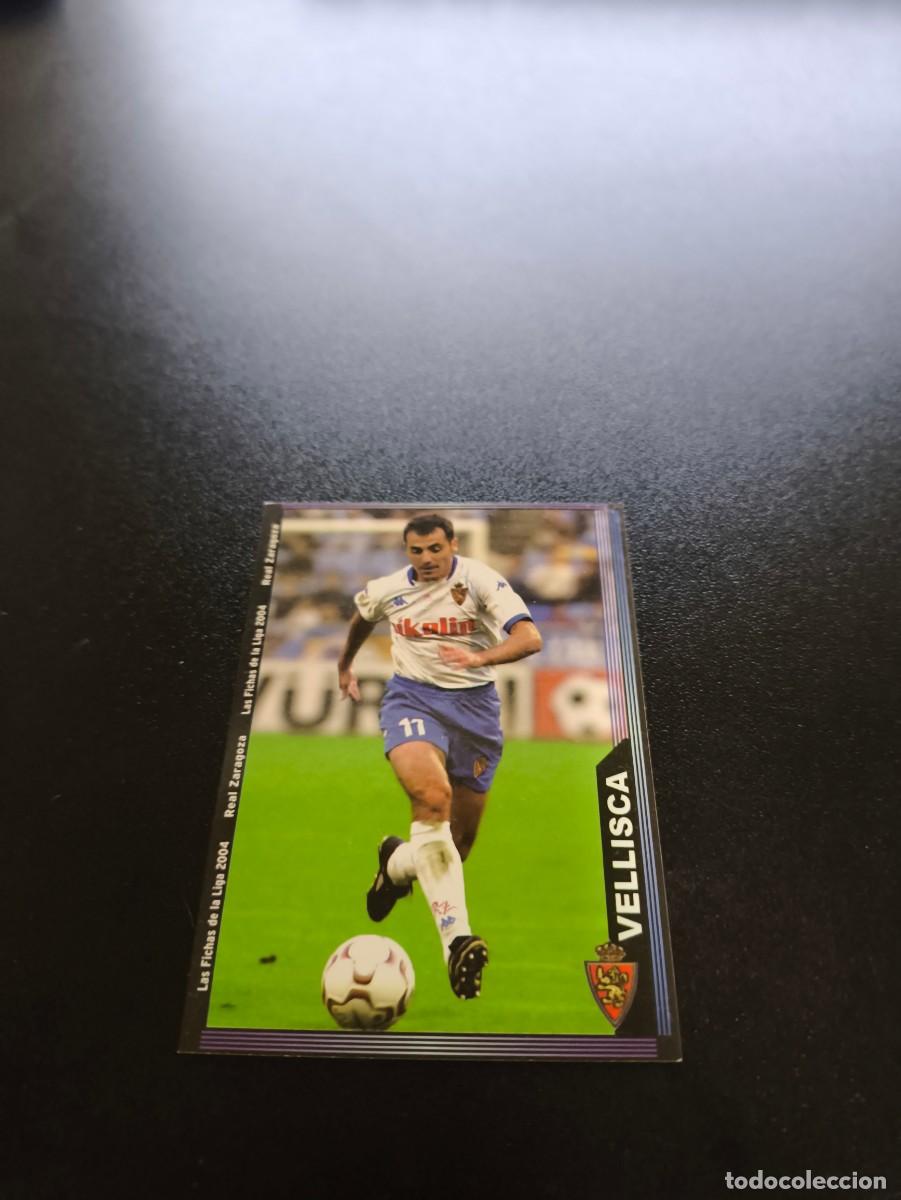 Cromos de F&uacute;tbol: 507 Vellisca REAL ZARAGOZA MUNDICROMO LIGA 2003 2004 03 04 NO PANINI ESTE CROMO CARD