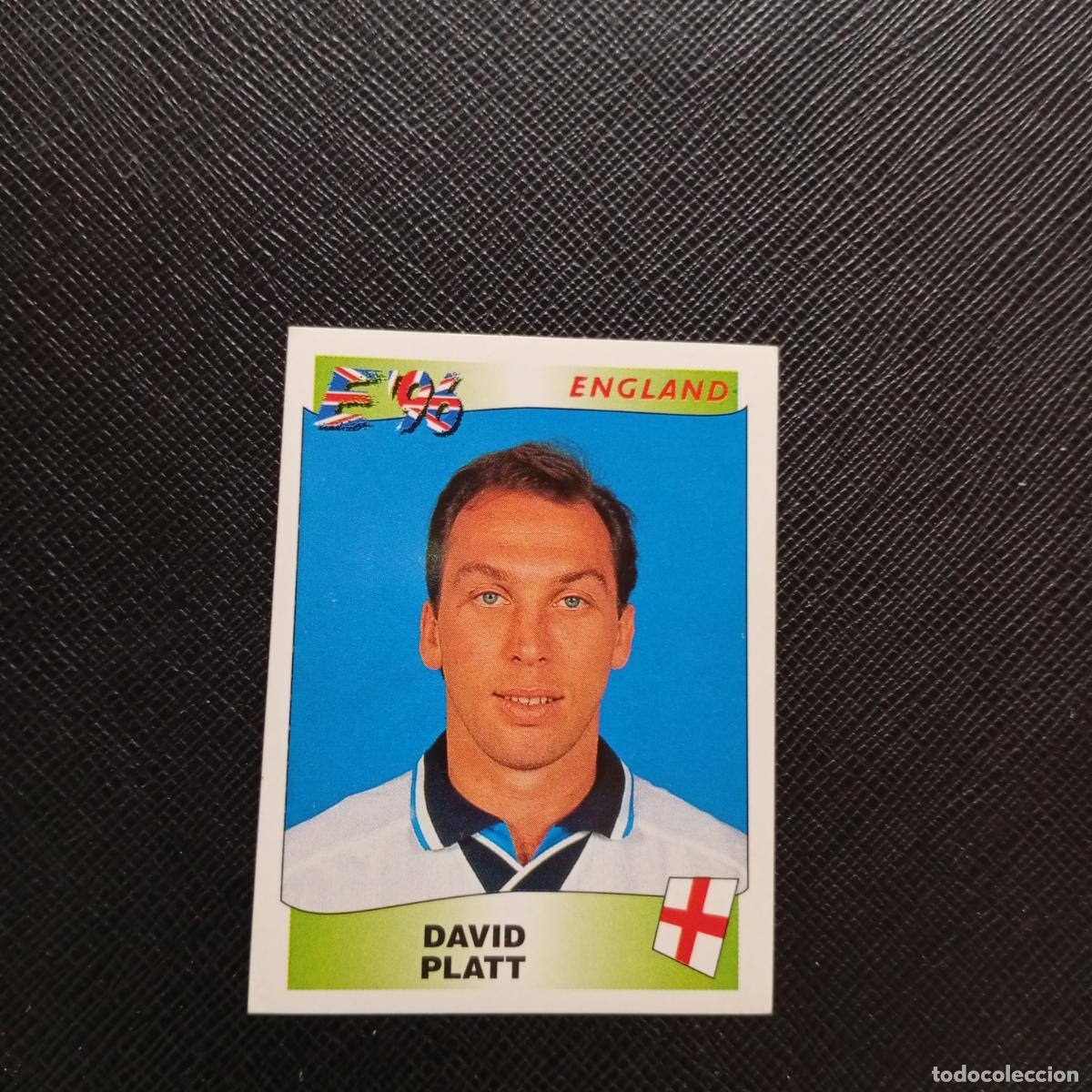 Cromos de F&uacute;tbol: 47 DAVID PLATT INGLATERRA PANINI 1996 EUROCOPA INGLATERRA EURO 96 - SIN PEGAR - A42 PG2