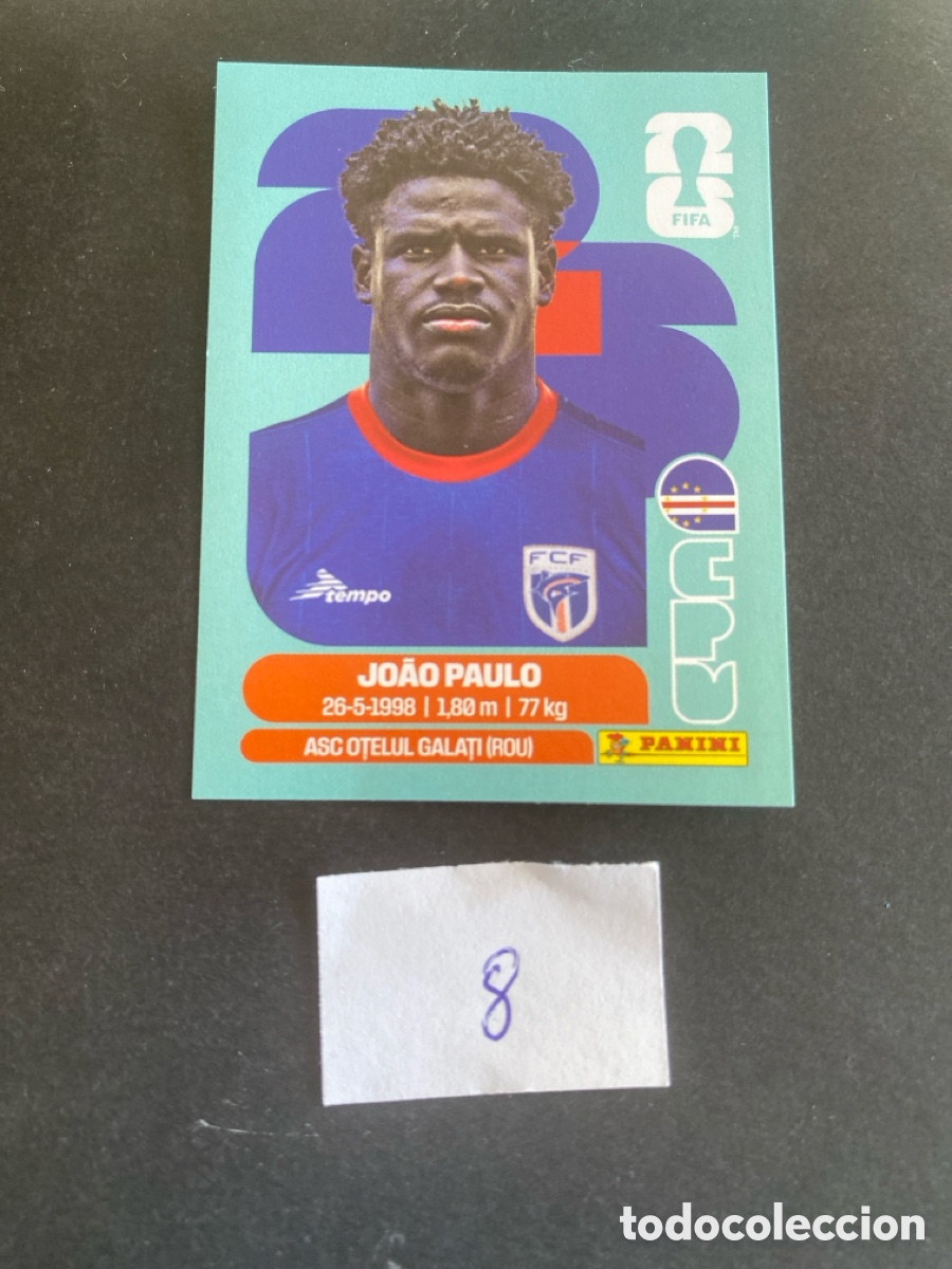 Football Stickers: Cromo Cabo Verde Mundial 2026 N* 8 nuevo