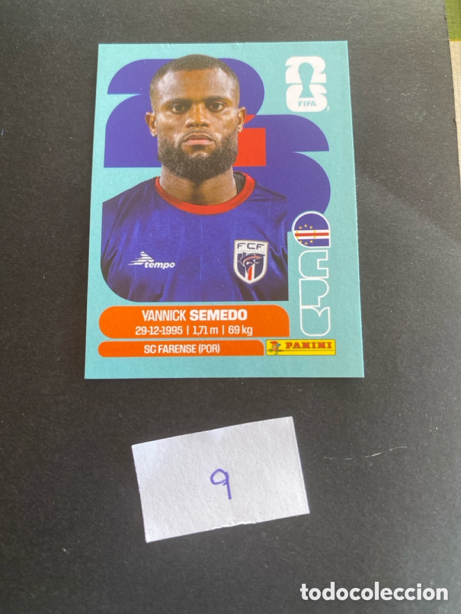 Football Stickers: Cromo Cabo Verde Mundial 2026 N* 9 nuevo