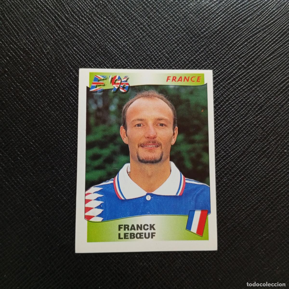 Football Stickers: 179 FRANCK LEBOEUF FRANCIA PANINI 1996 EUROCOPA INGLATERRA EURO 96 - SIN PEGAR - A42 PG3