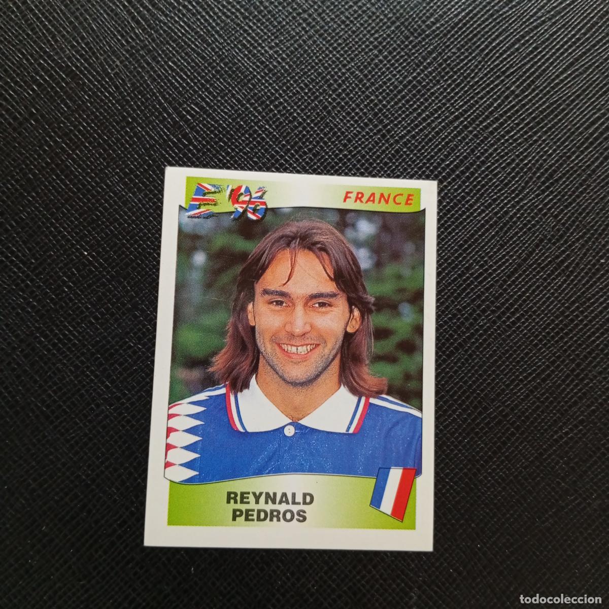 Cromos de F&uacute;tbol: 188 REYNOLD PEDROS FRANCIA PANINI 1996 EUROCOPA INGLATERRA EURO 96 - SIN PEGAR - A42 PG4