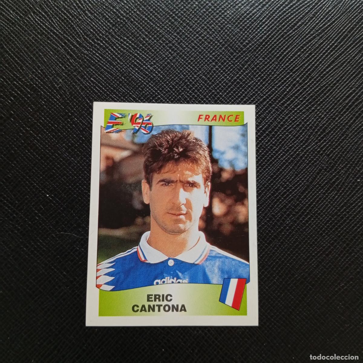 Cromos de F&uacute;tbol: 191 ERIC CANTONA FRANCIA PANINI 1996 EUROCOPA INGLATERRA EURO 96 - SIN PEGAR - A42 PG5