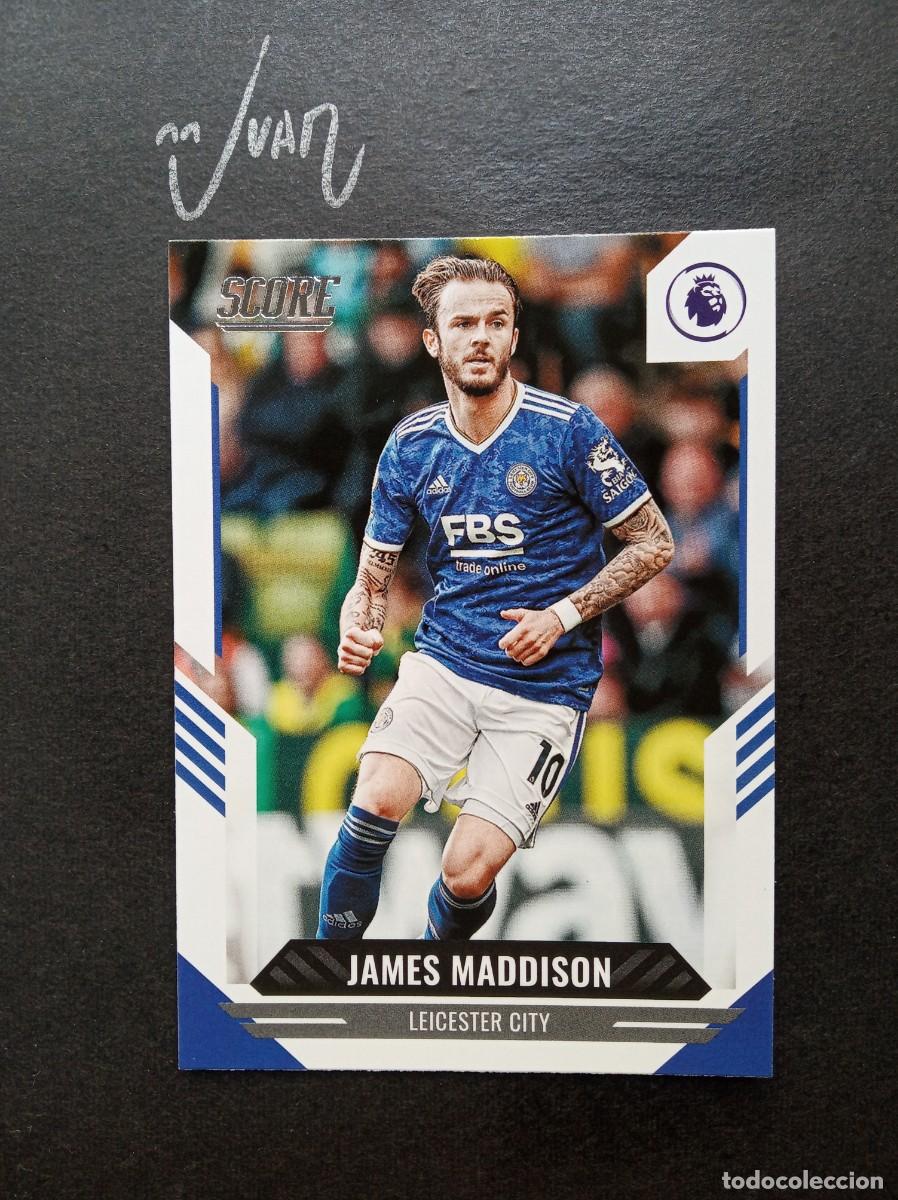 Cromos de F&uacute;tbol: N&ordm; 95 JAMES MADDISON LEICESTER CITY INGLATERRA ⚽ PANINI &reg; SCORE PREMIER 2021 2022 21 22 NUEVO