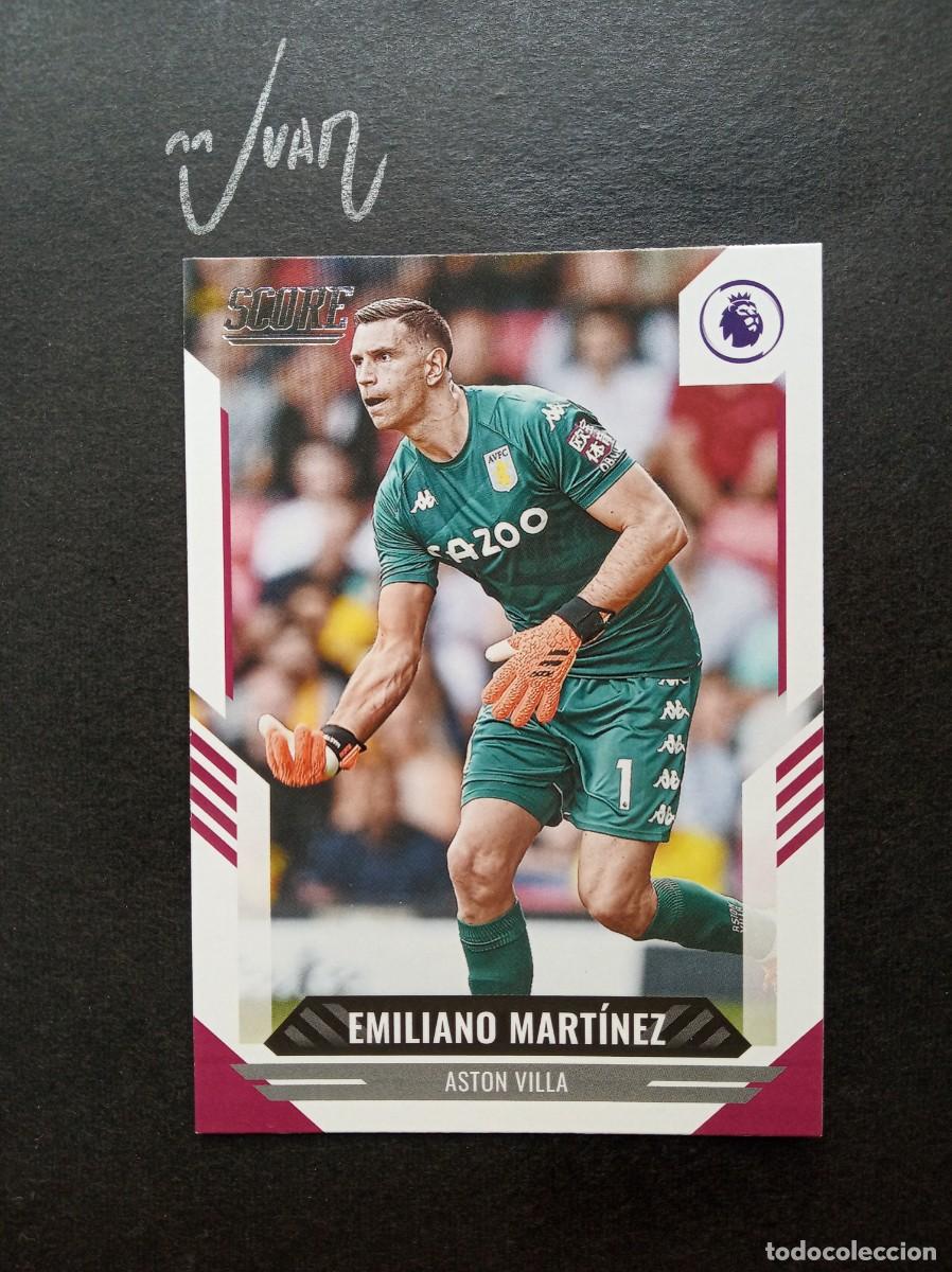 Cromos de F&uacute;tbol: N&ordm; 121 EMILIANO MARTINEZ ASTON VILLA ARGENTINA ⚽ PANINI &reg; SCORE PREMIER 2021 2022 21 22 NUEVO