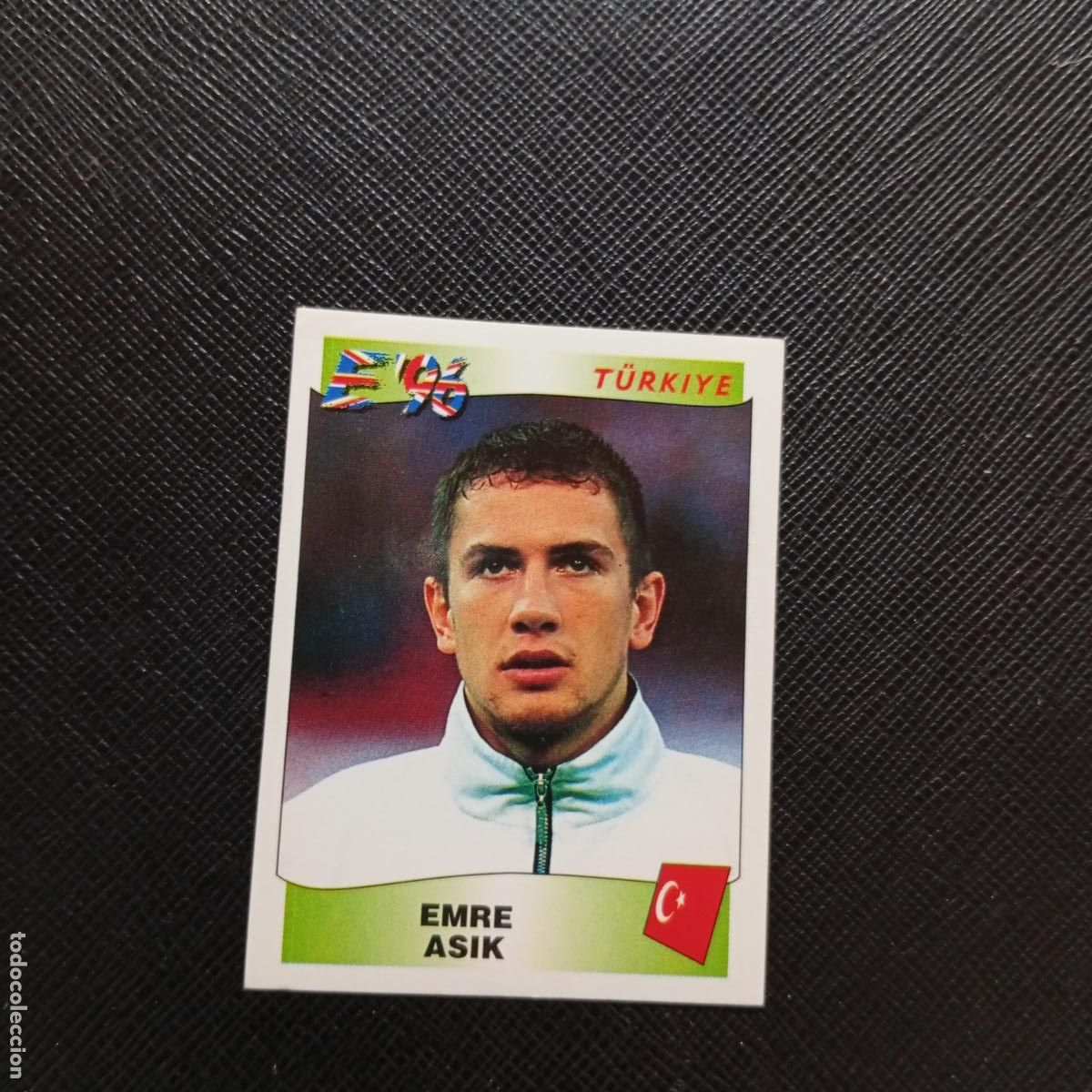 Cromos de F&uacute;tbol: 323 EMRE ASIK TURQUIA PANINI 1996 EUROCOPA INGLATERRA EURO 96 - SIN PEGAR - A42 PG15