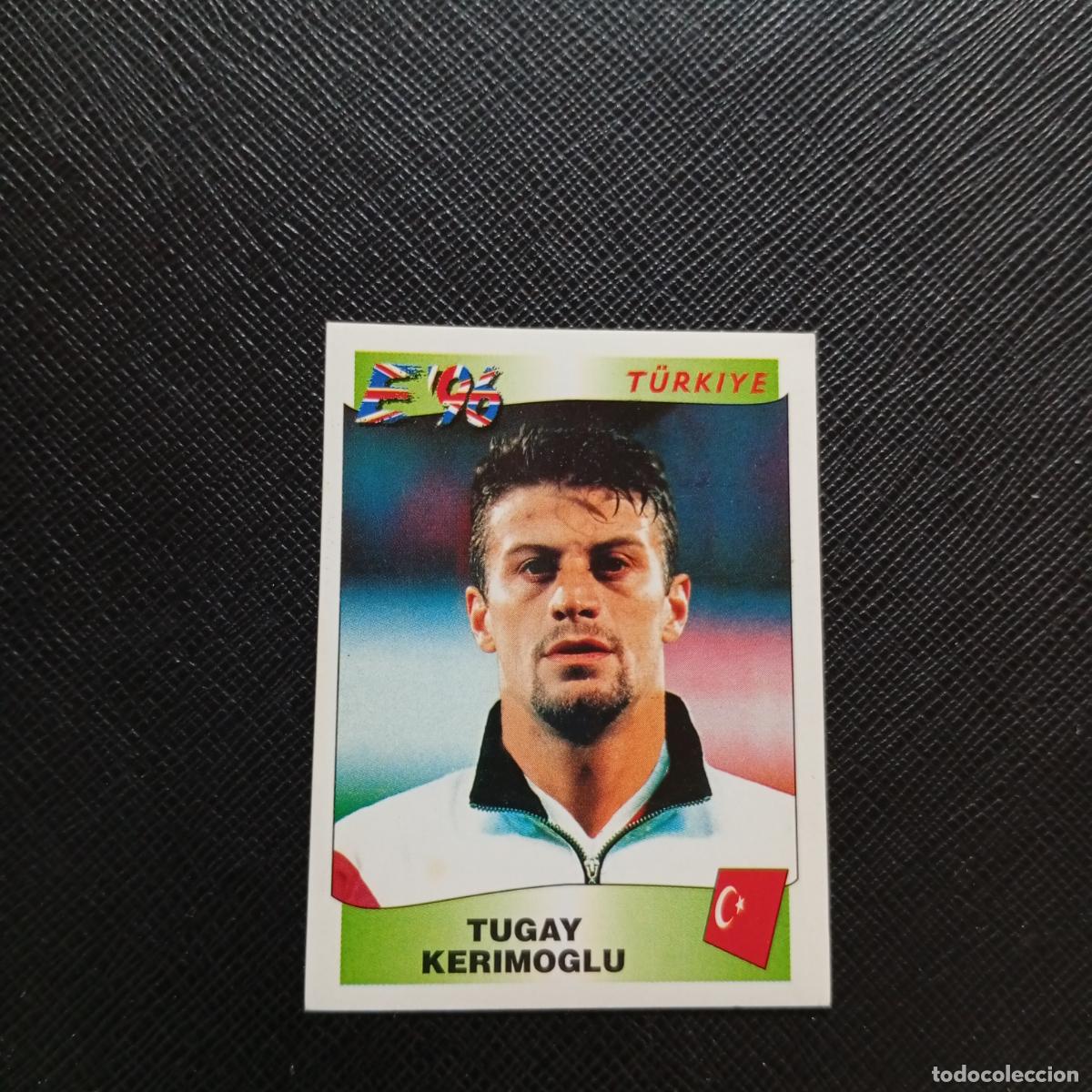 Cromos de F&uacute;tbol: 324 TUGAY KERIMOGLU TURQUIA PANINI 1996 EUROCOPA INGLATERRA EURO 96 - SIN PEGAR - A42 PG15