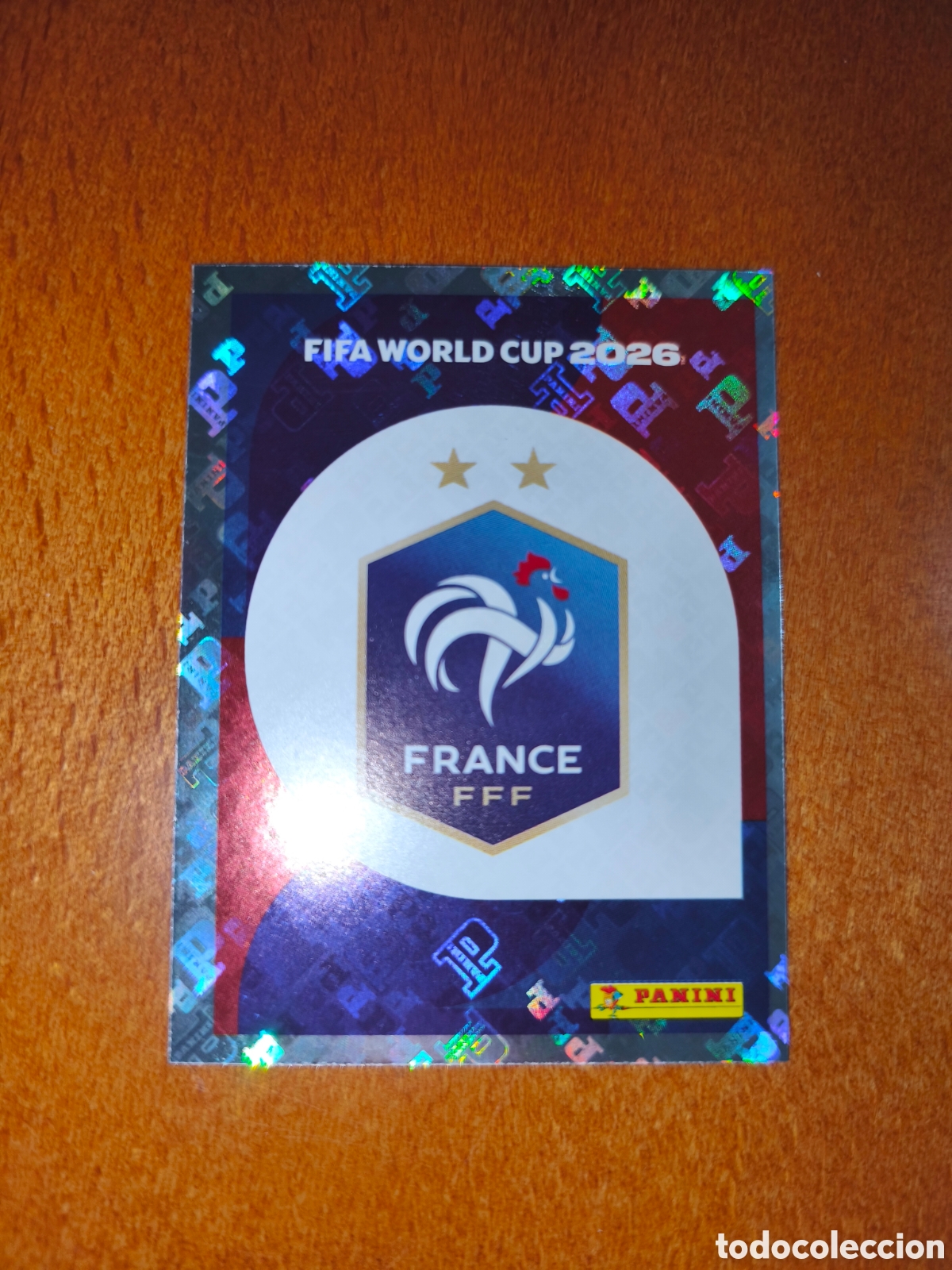Cromos de F&uacute;tbol: FRA1 Escudo FRA 1 Fifa World Cup 2026 Francia