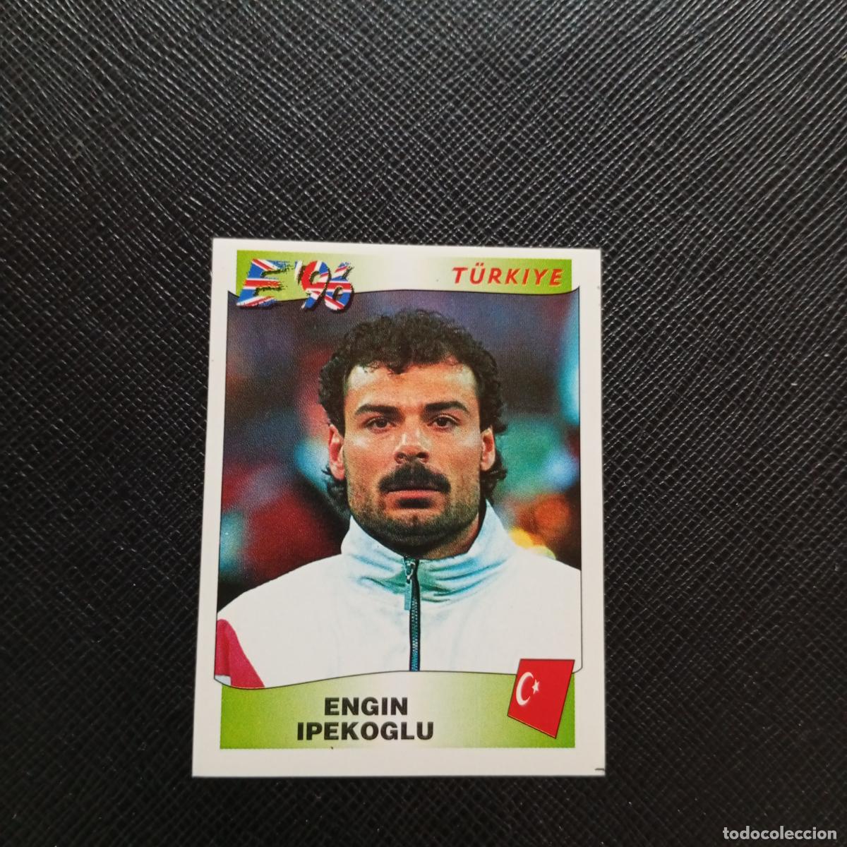 Cromos de F&uacute;tbol: 334 ENGIN IPEKOGLU TURQUIA PANINI 1996 EUROCOPA INGLATERRA EURO 96 - SIN PEGAR - A42 PG16