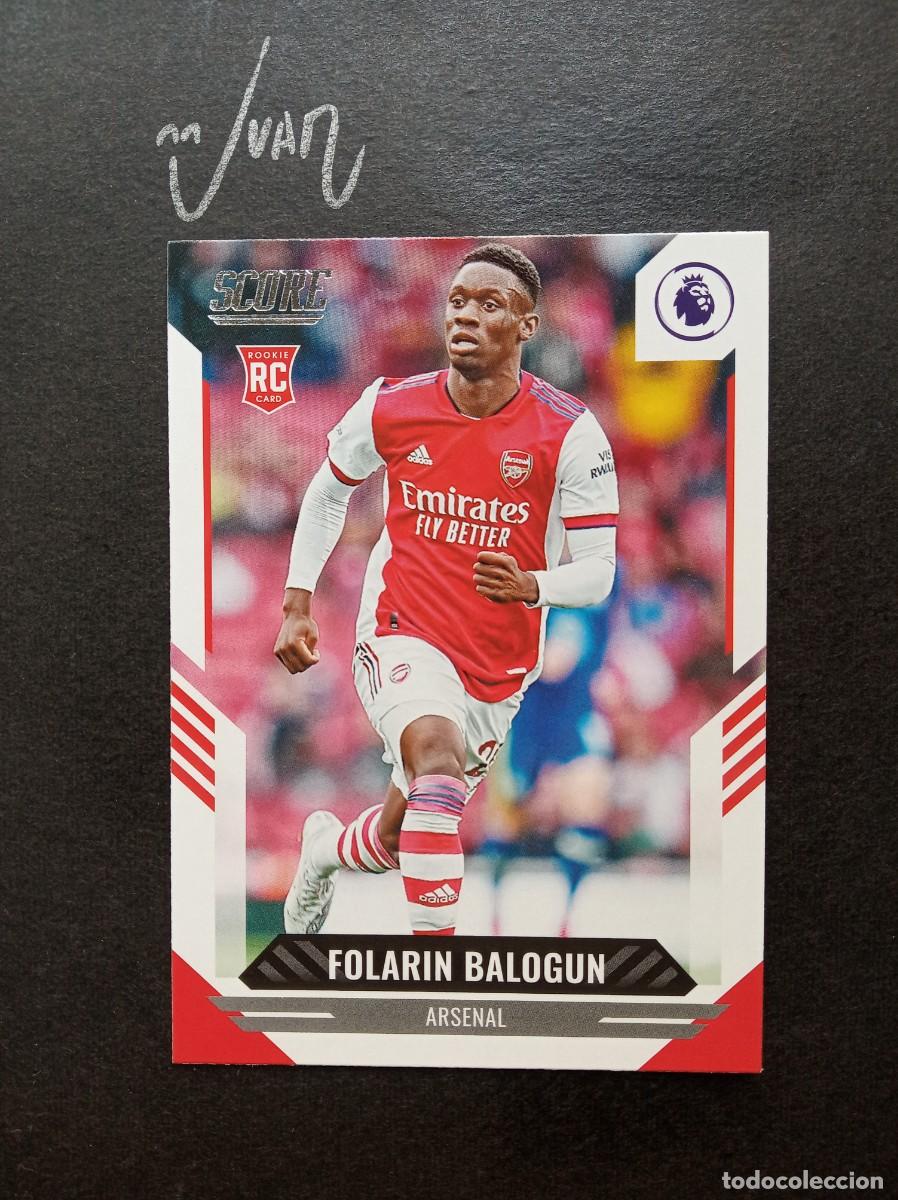Fu&szlig;ball-Sticker: N&ordm; 193 ROOKIE FOLARIN BALOGUN ARSENAL MONACO 25 26 ⚽ PANINI &reg; SCORE PREMIER 2021 2022 21 22 NUEVO