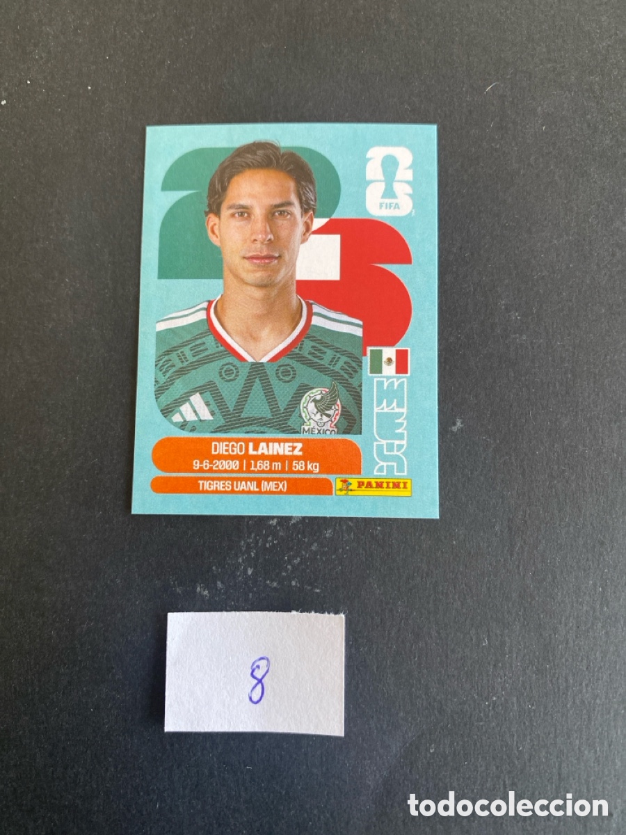 Cromos de Futebol: Cromo Mexico Mundial 26 N*8 nuevo