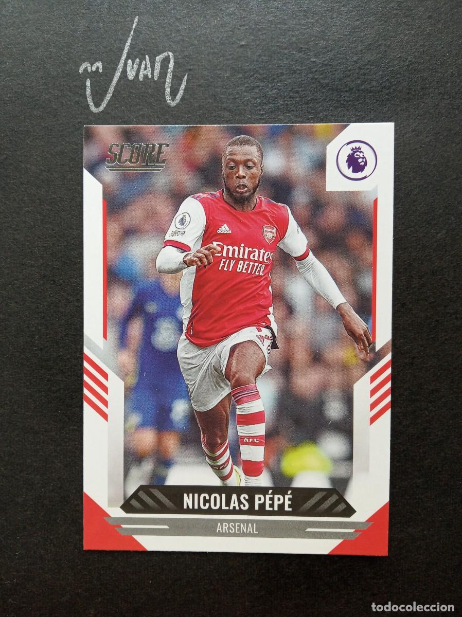 Fu&szlig;ball-Sticker: N&ordm; 197 NICOLAS PEPE ARSENAL VILLARREAL 25 26 ⚽ PANINI &reg; SCORE PREMIER 2021 2022 21 22 NUEVO