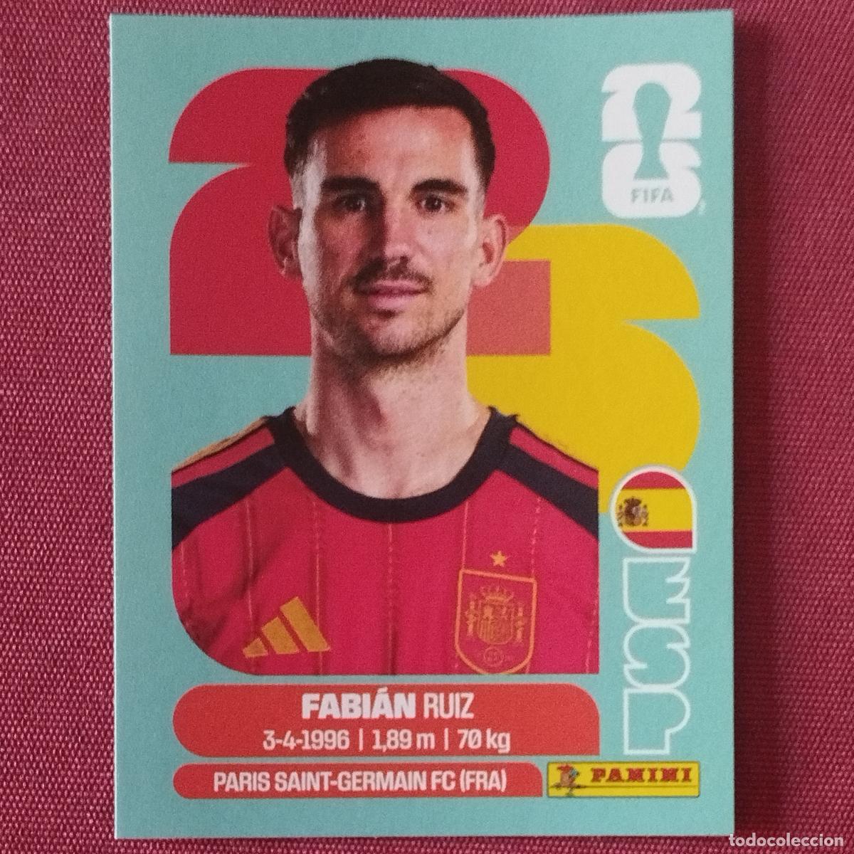 Cromos de F&uacute;tbol: FABIAN RUIZ - ESP 12 - ESPA&Ntilde;A - MUNDIAL - FIFA WORLD CUP - 2026