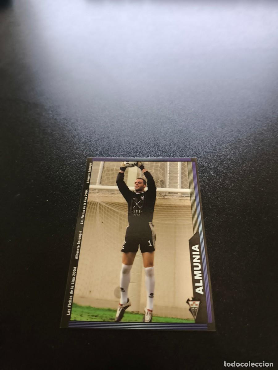 Cromos de F&uacute;tbol: 518 Almunia ALBACETE MUNDICROMO LIGA 2003 2004 03 04 NO PANINI ESTE CROMO CARD