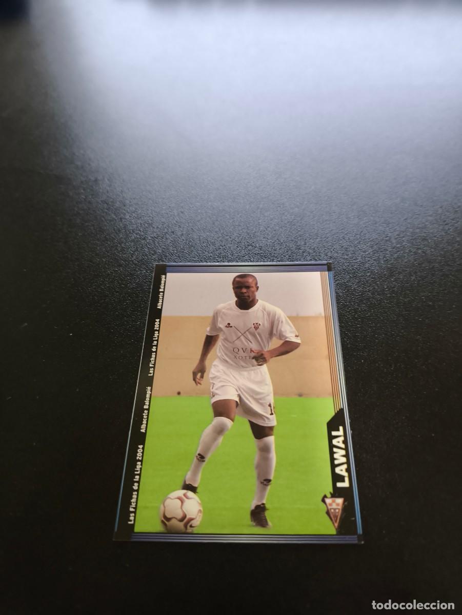 Cromos de F&uacute;tbol: 520 Lawal ALBACETE MUNDICROMO LIGA 2003 2004 03 04 NO PANINI ESTE CROMO CARD