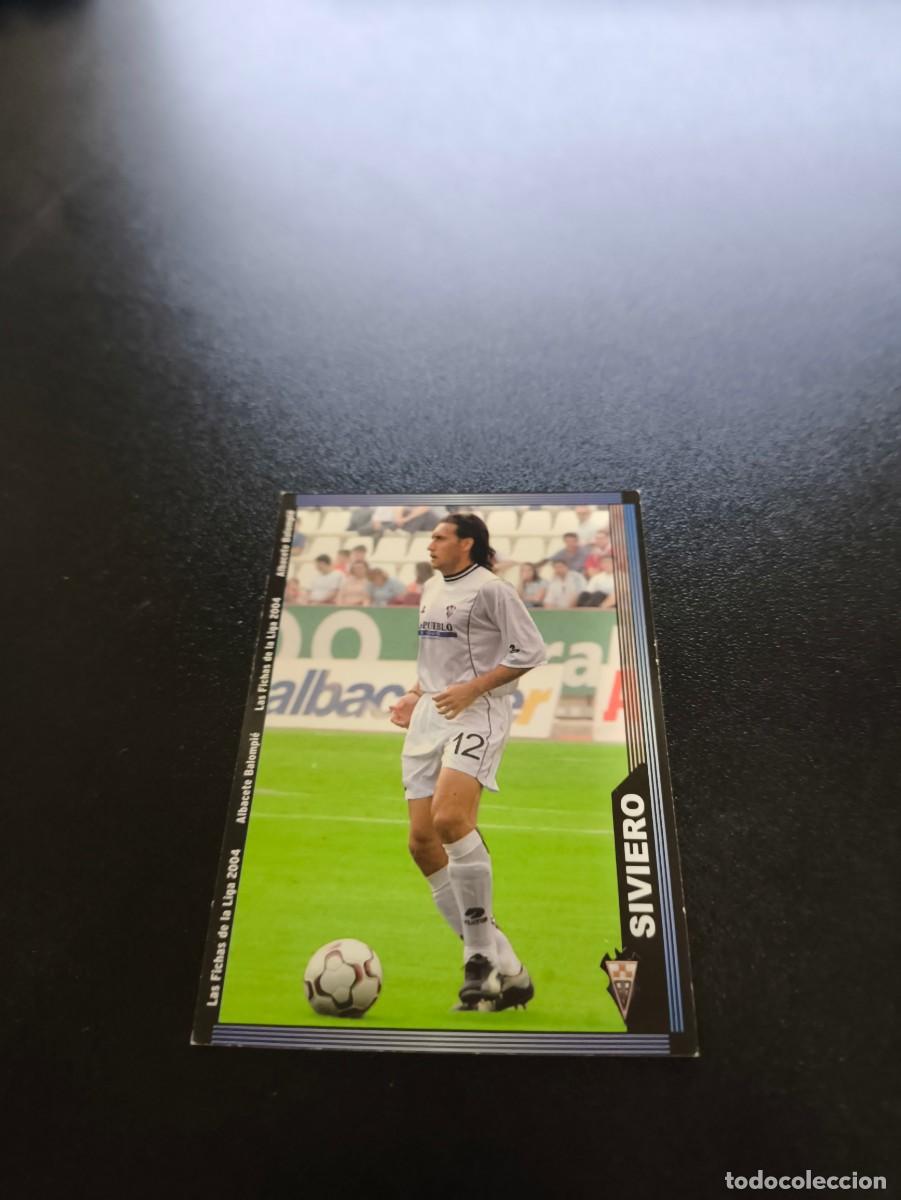 Cromos de F&uacute;tbol: 524 Siviero ALBACETE MUNDICROMO LIGA 2003 2004 03 04 NO PANINI ESTE CROMO CARD