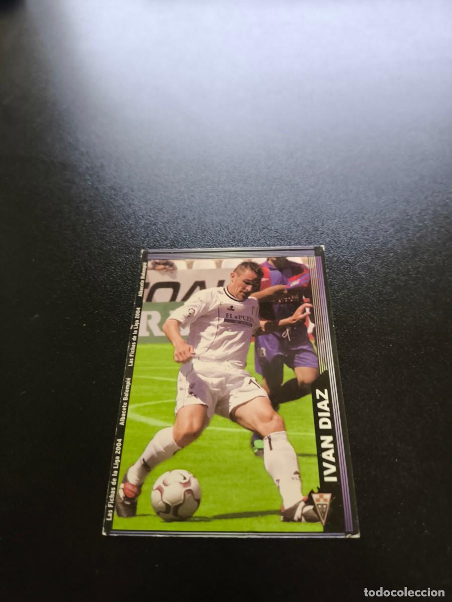Cromos de F&uacute;tbol: 526 Ivan diaz ALBACETE MUNDICROMO LIGA 2003 2004 03 04 NO PANINI ESTE CROMO CARD