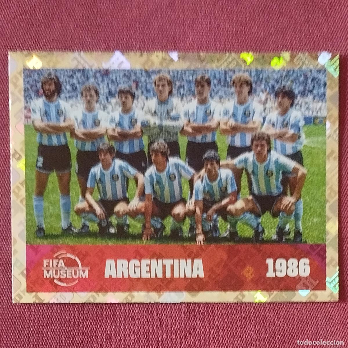Cromos de F&uacute;tbol: ARGENTINA - FWC 9 - FIFA HISTORY MUNDIAL PLANTILLA 1986 - FIFA WORLD CUP 2026
