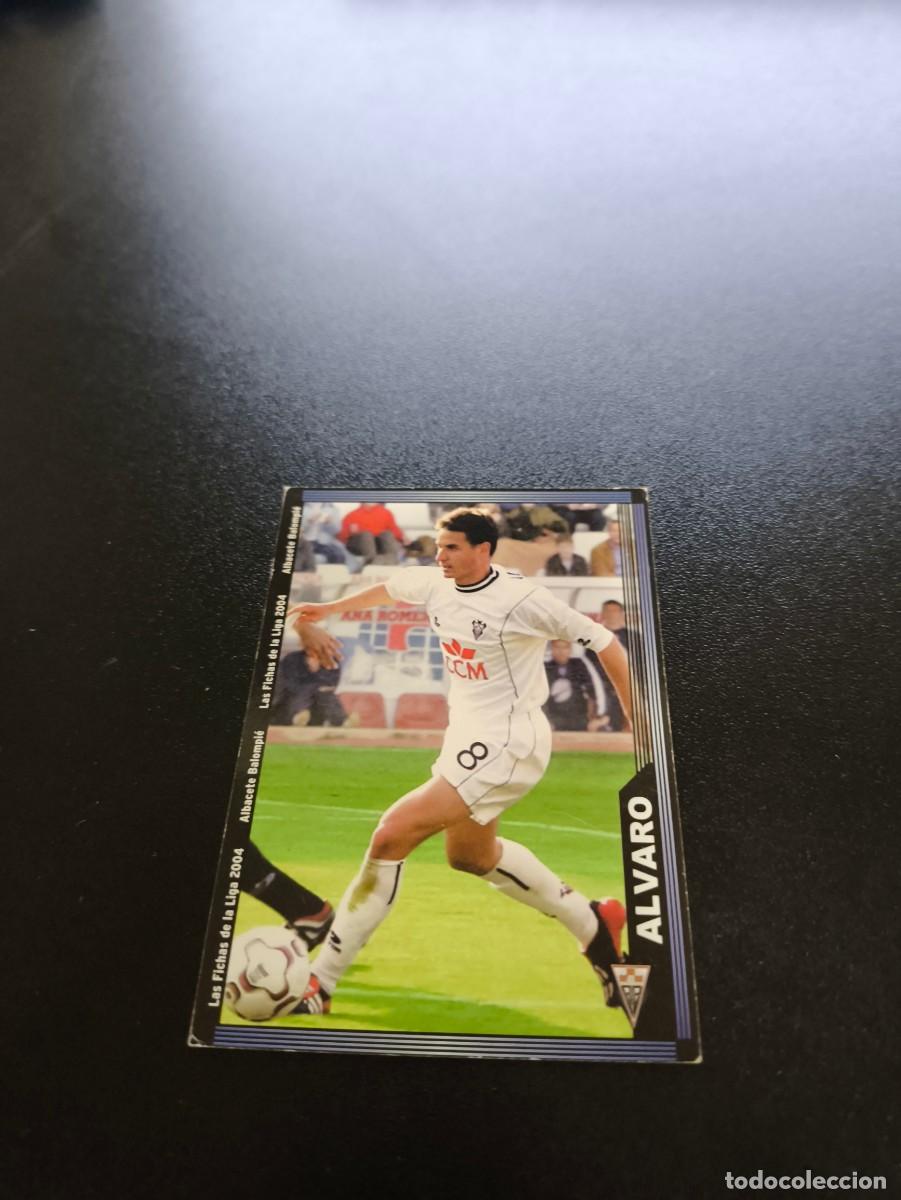 Cromos de F&uacute;tbol: 528 alvaro ALBACETE MUNDICROMO LIGA 2003 2004 03 04 NO PANINI ESTE CROMO CARD