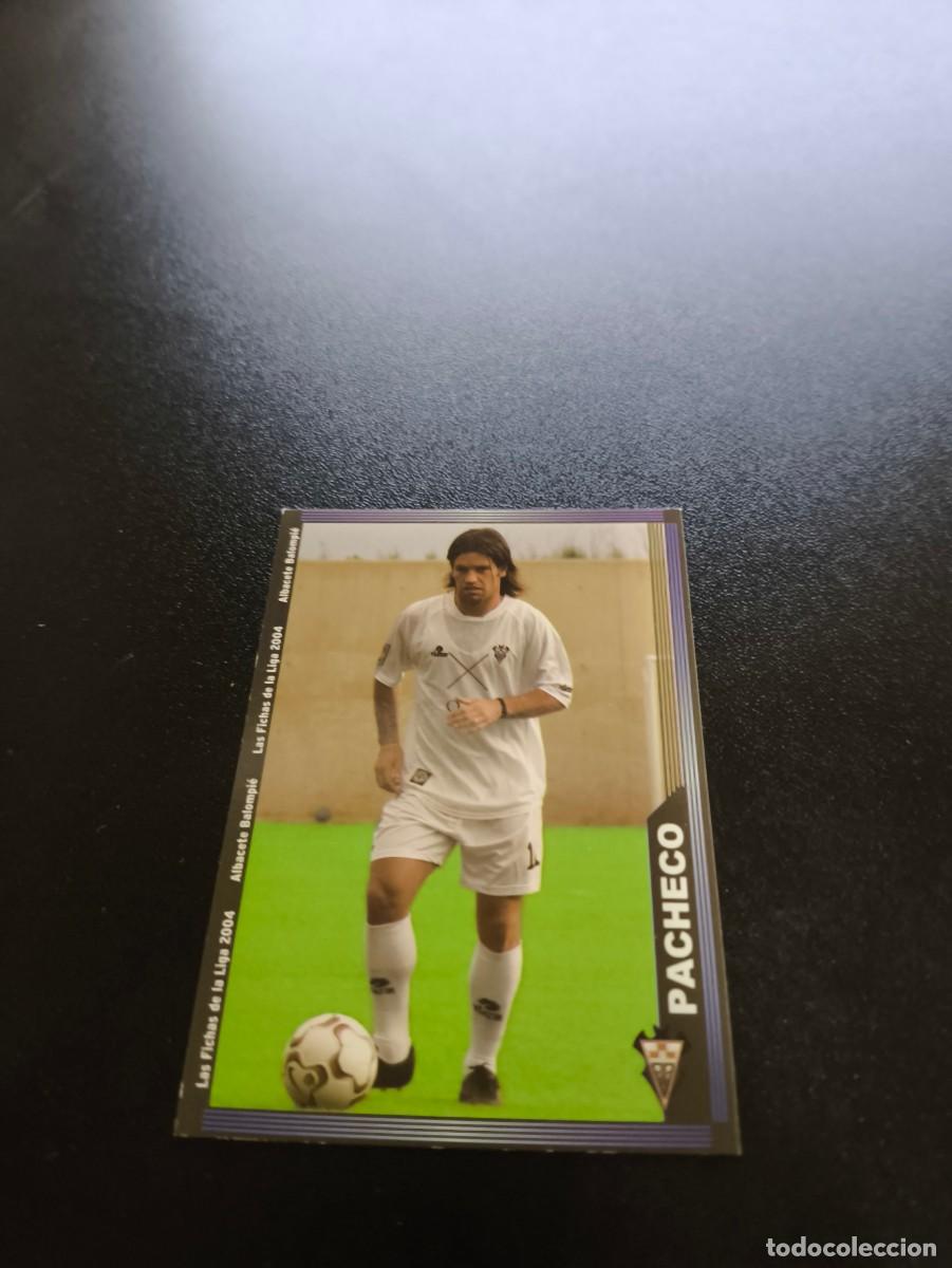 Cromos de F&uacute;tbol: 529 Pacheco ALBACETE MUNDICROMO LIGA 2003 2004 03 04 NO PANINI ESTE CROMO CARD